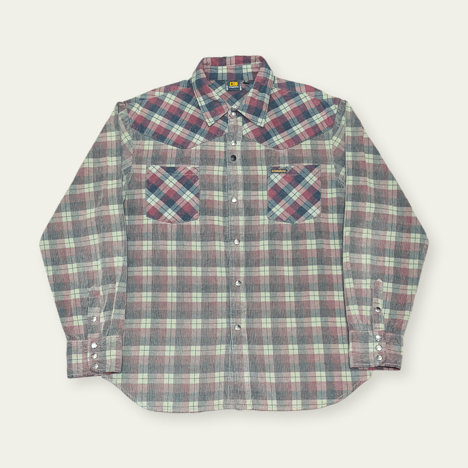 Alphanumeric × Vintage Vintage Alphanumeric Clothing Plaid Shirt Size US L / EU 52-54 / 3 - 1 Thumbnail