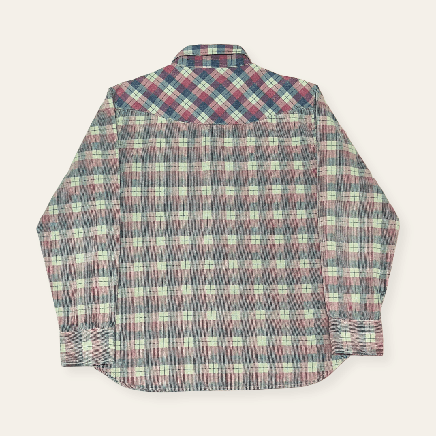 Alphanumeric × Vintage Vintage Alphanumeric Clothing Plaid Shirt Size US L / EU 52-54 / 3 - 2 Thumbnail