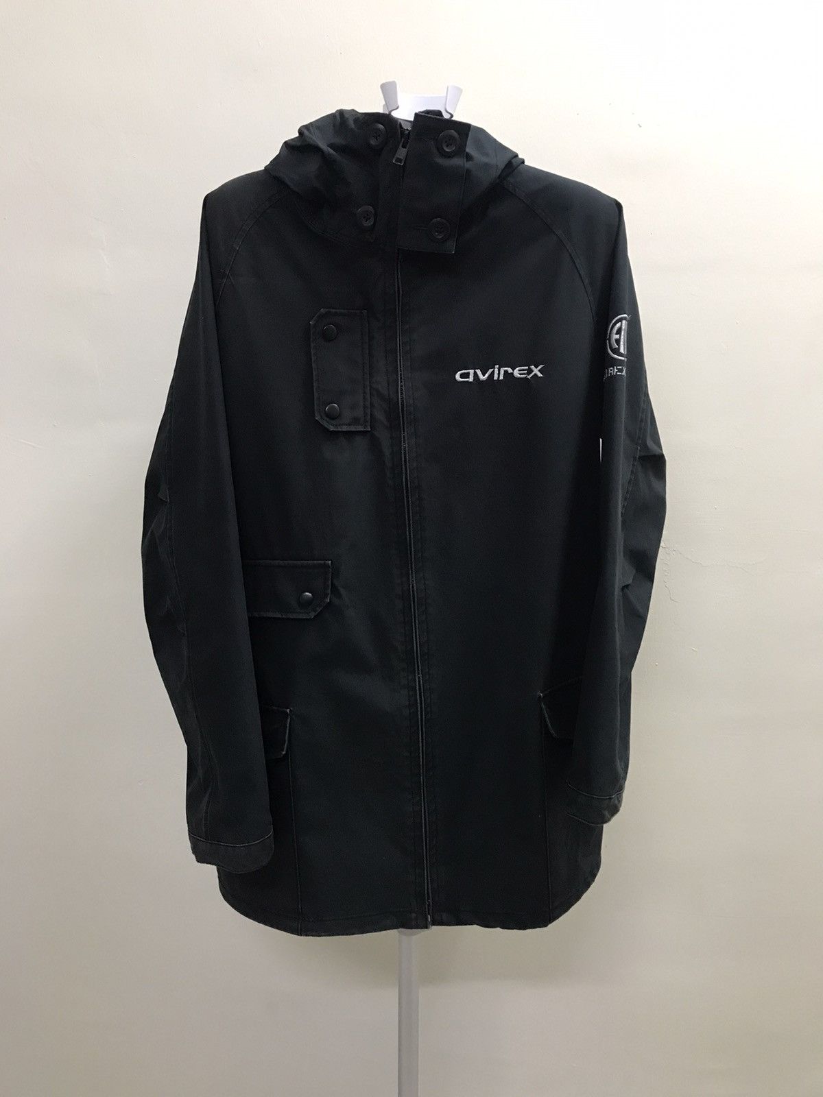 Avirex × Vintage Vintage Avirex Military Parka Hoodie Waterproof Size US L / EU 52-54 / 3 - 1 Thumbnail