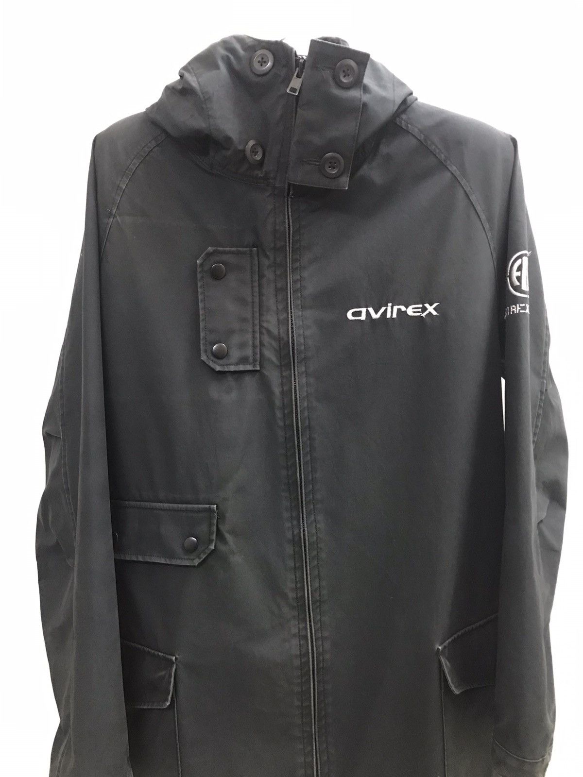 Avirex × Vintage Vintage Avirex Military Parka Hoodie Waterproof Size US L / EU 52-54 / 3 - 2 Thumbnail