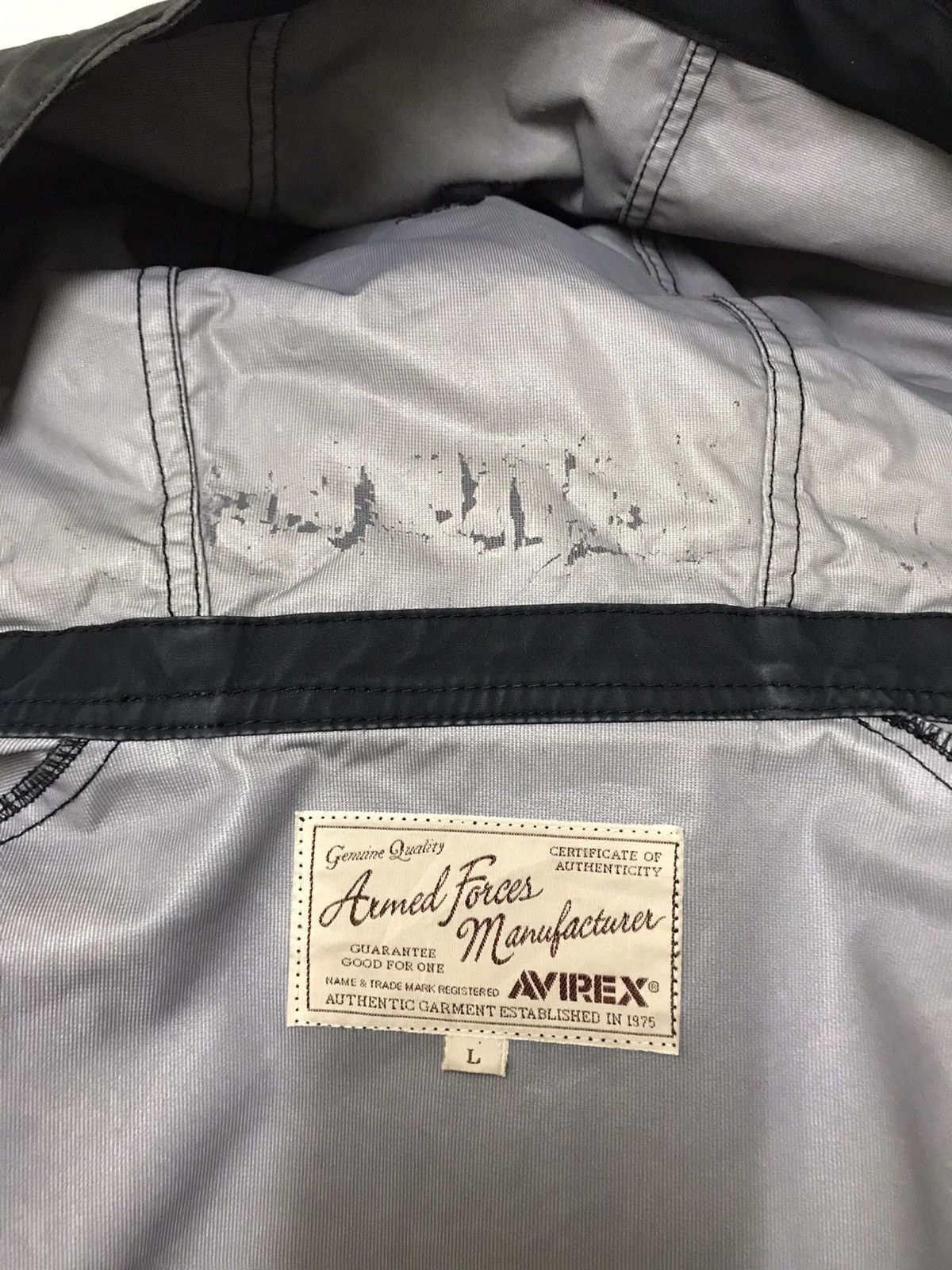 Avirex × Vintage Vintage Avirex Military Parka Hoodie Waterproof Size US L / EU 52-54 / 3 - 11 Thumbnail