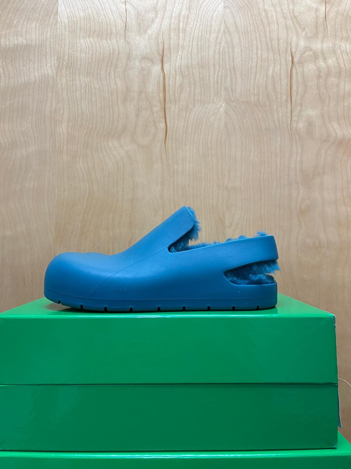 Bottega Veneta Puddle Sandal in Cozy Matt Rubber in Blaster Size US 11 / EU 44 - 4 Thumbnail