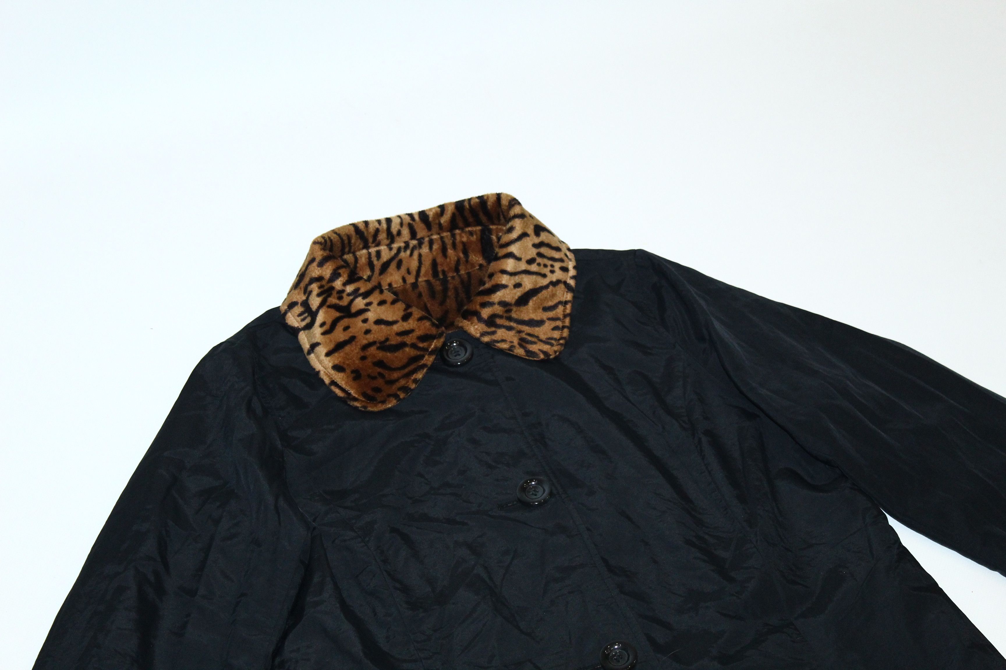 Japanese Brand 💥RARE💥 Dennis Basso Animal Print Faux Fur Reversible Coat Size S / US 4 / IT 40 - 7 Thumbnail
