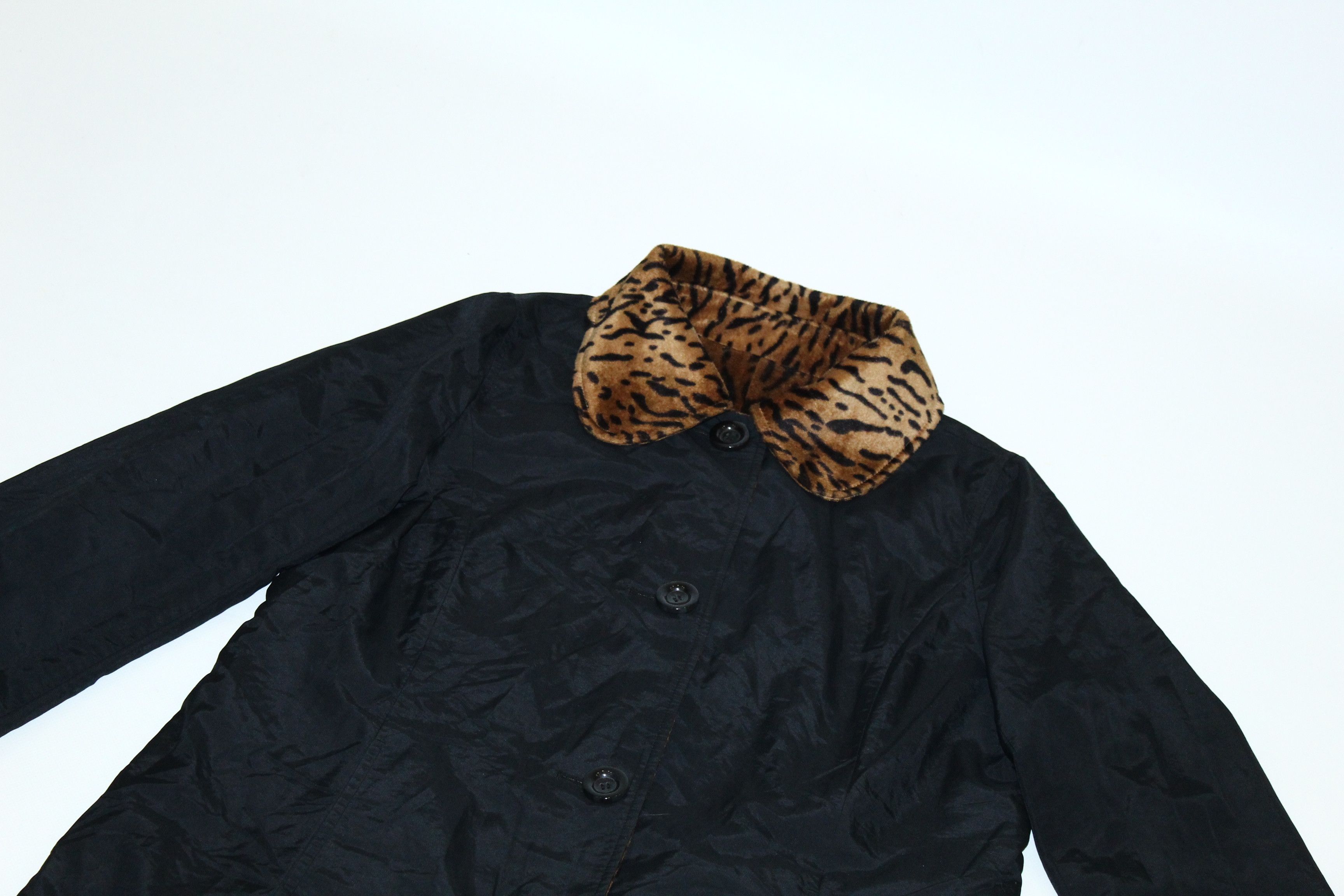 Japanese Brand 💥RARE💥 Dennis Basso Animal Print Faux Fur Reversible Coat Size S / US 4 / IT 40 - 9 Thumbnail