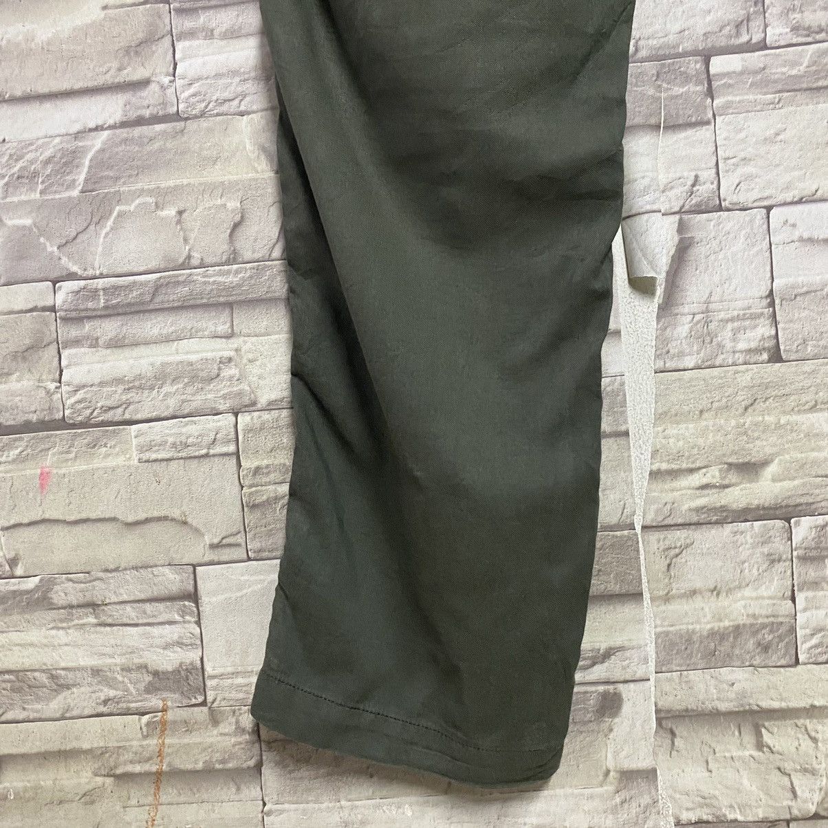 Sage De Cret SAGE DE CRET Linen Cargo Pants Made in Japan Size US 31 - 17 Thumbnail