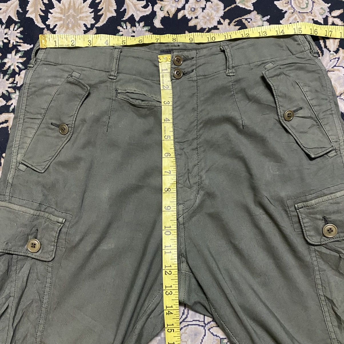 Sage De Cret SAGE DE CRET Linen Cargo Pants Made in Japan Size US 31 - 23 Thumbnail