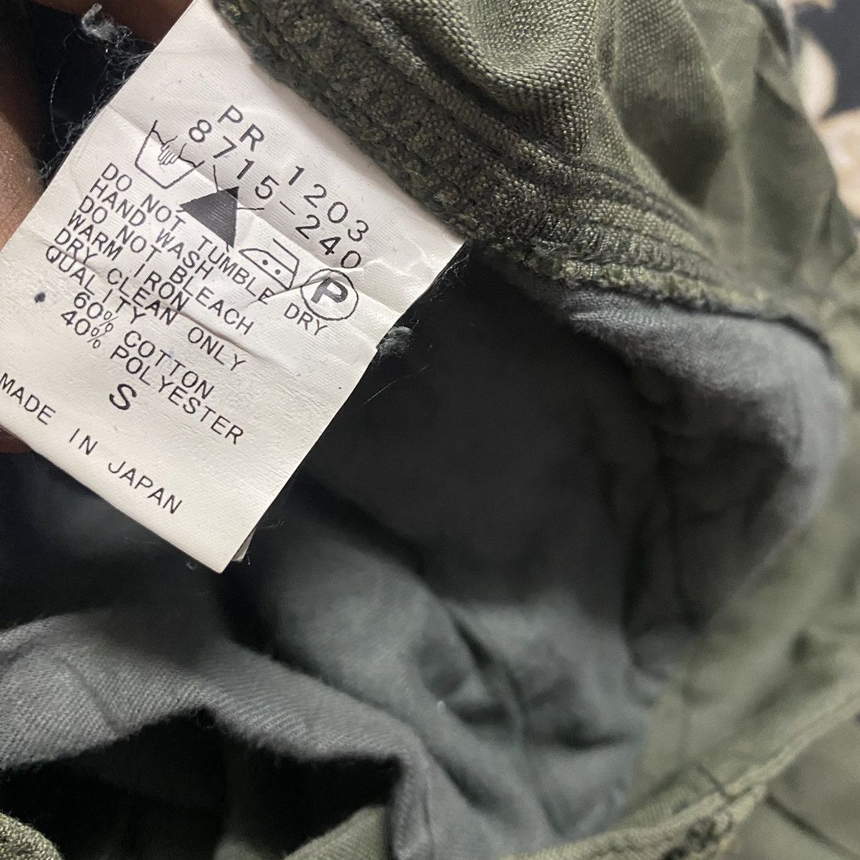 Sage De Cret SAGE DE CRET Linen Cargo Pants Made in Japan Size US 31 - 21 Thumbnail