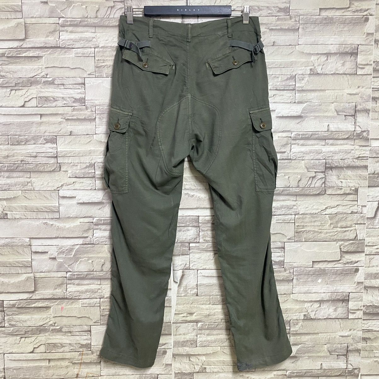 Sage De Cret SAGE DE CRET Linen Cargo Pants Made in Japan Size US 31 - 12 Thumbnail