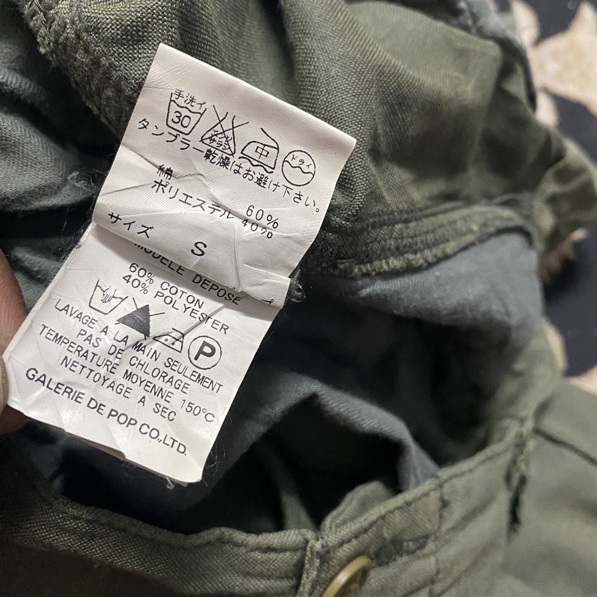 Sage De Cret SAGE DE CRET Linen Cargo Pants Made in Japan Size US 31 - 22 Thumbnail