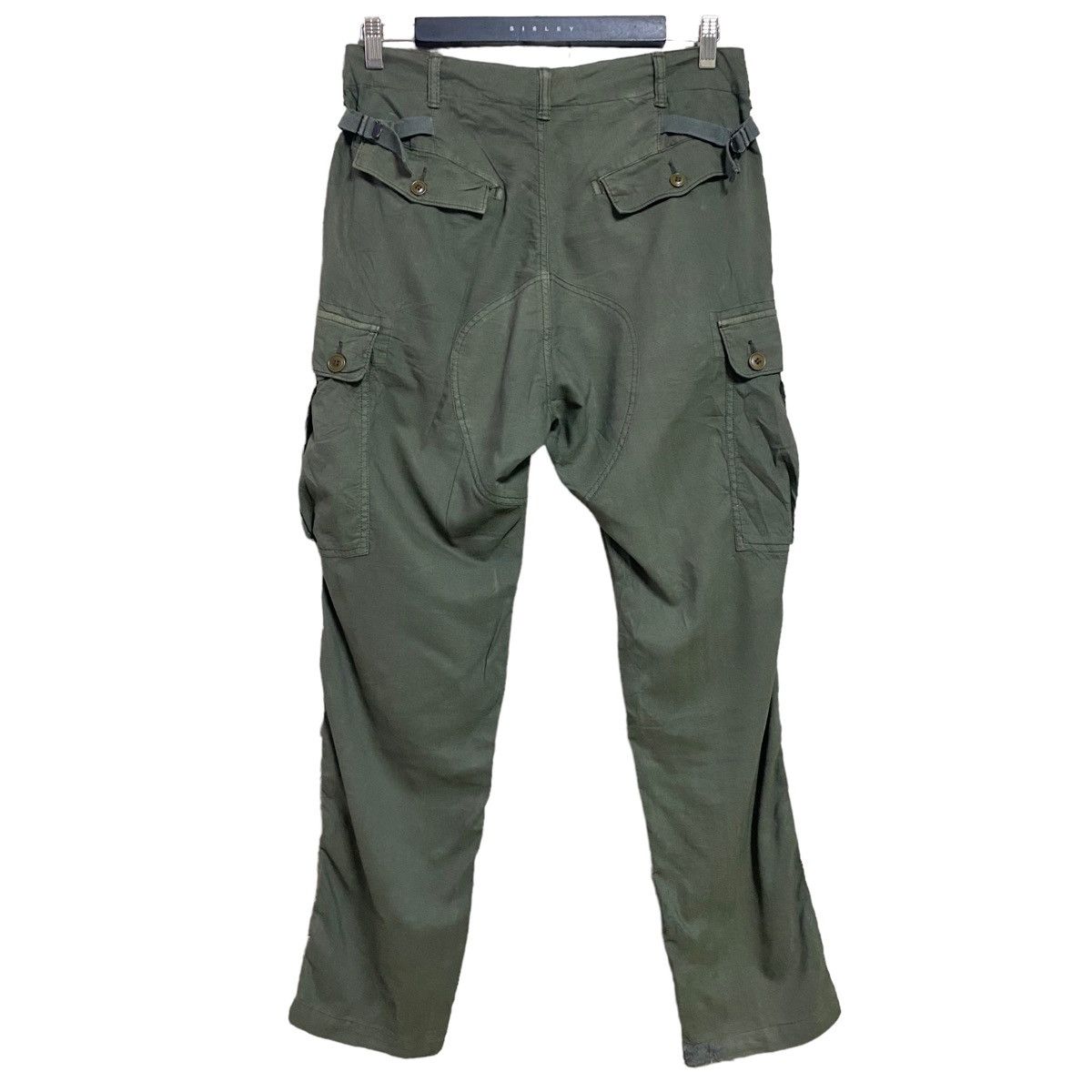 Sage De Cret SAGE DE CRET Linen Cargo Pants Made in Japan Size US 31 - 2 Thumbnail