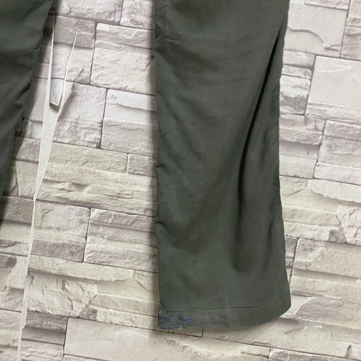 Sage De Cret SAGE DE CRET Linen Cargo Pants Made in Japan Size US 31 - 18 Thumbnail
