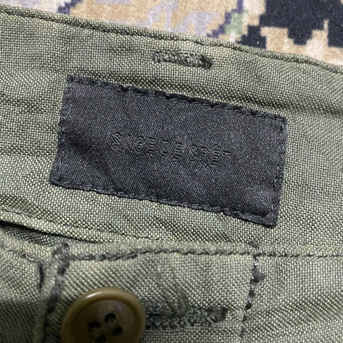 Sage De Cret SAGE DE CRET Linen Cargo Pants Made in Japan Size US 31 - 19 Thumbnail