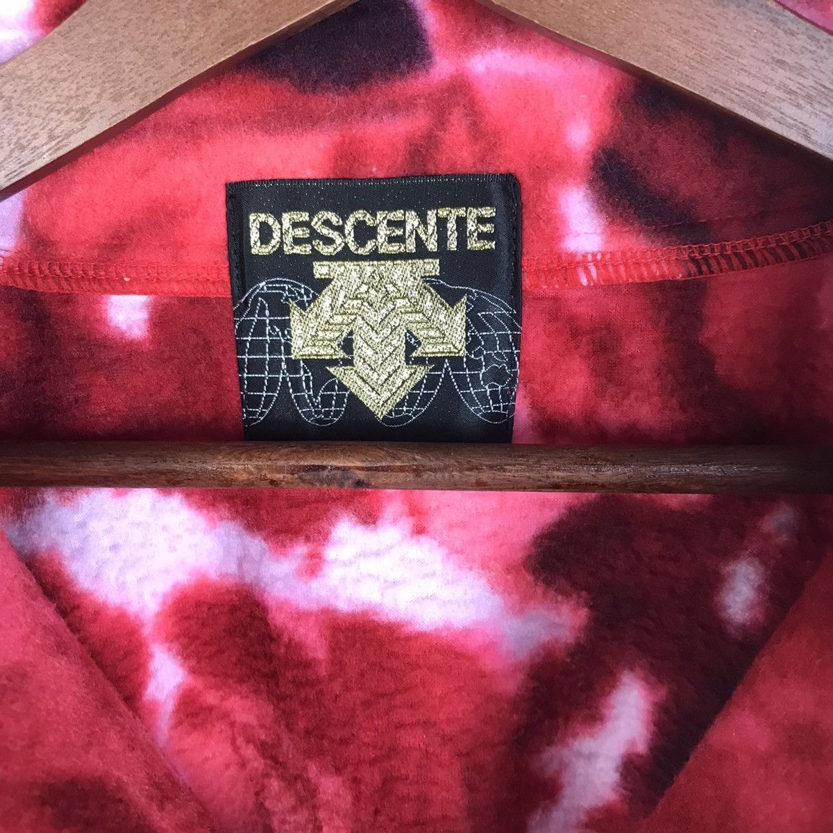 Descente × Japanese Brand × Vintage 💥Rare💥Descente Fleece Sweatshirt Big Logo Embroidery Size US M / EU 48-50 / 2 - 3 Thumbnail