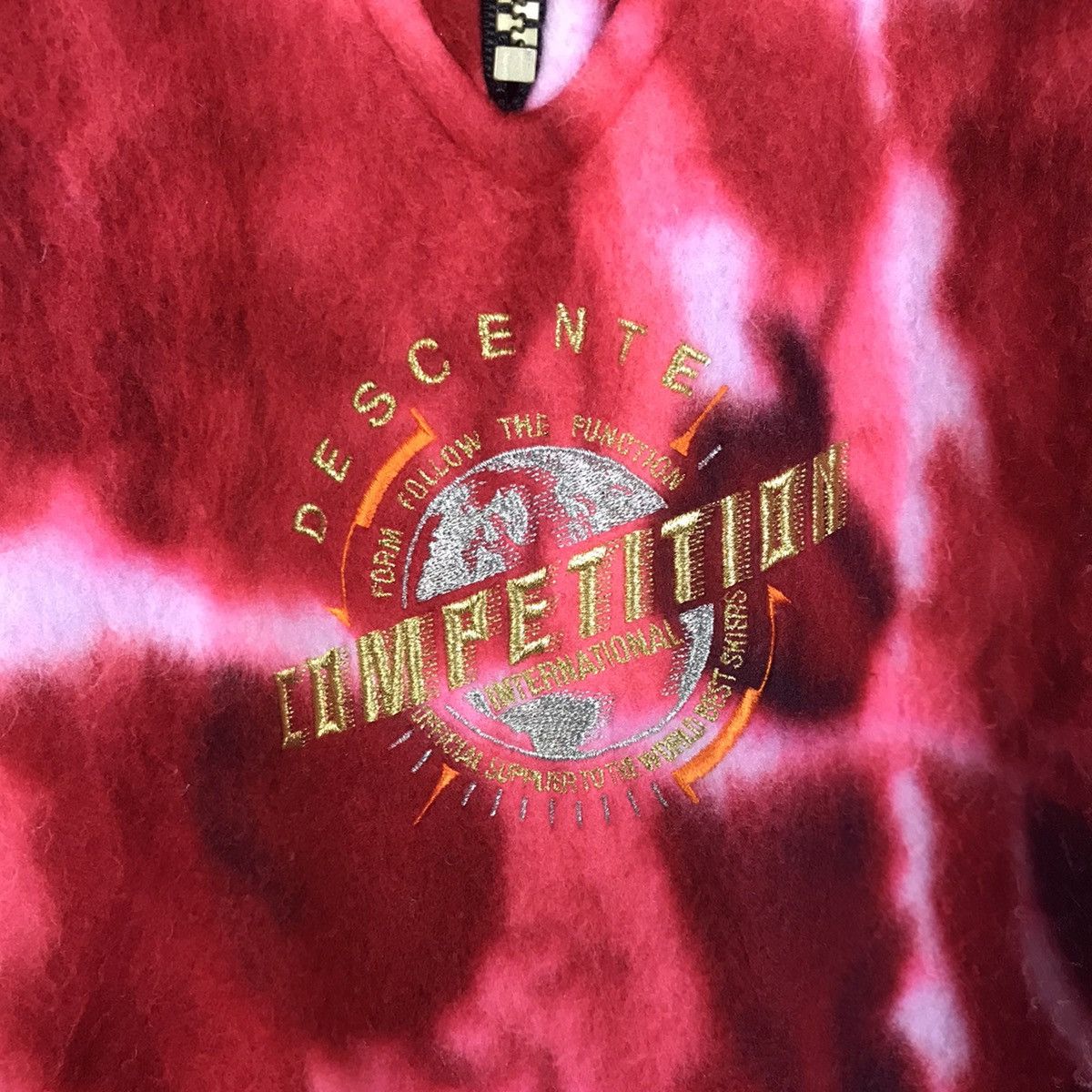 Descente × Japanese Brand × Vintage 💥Rare💥Descente Fleece Sweatshirt Big Logo Embroidery Size US M / EU 48-50 / 2 - 2 Thumbnail