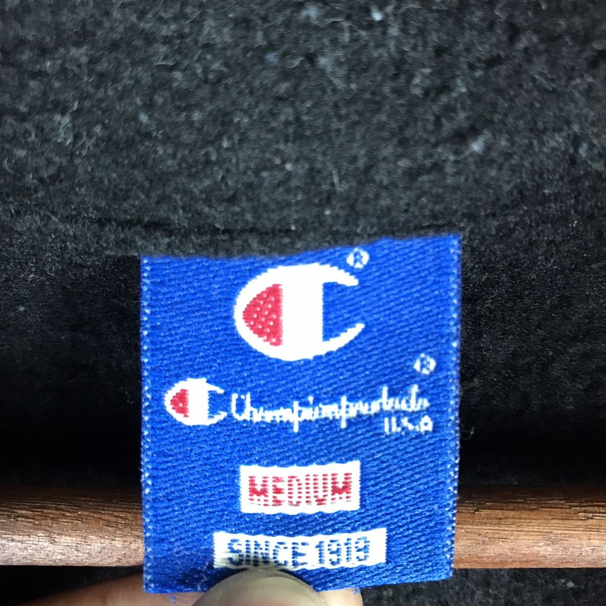Vintage Champion Sweatshirt Big Logo Embroidered Nice Design