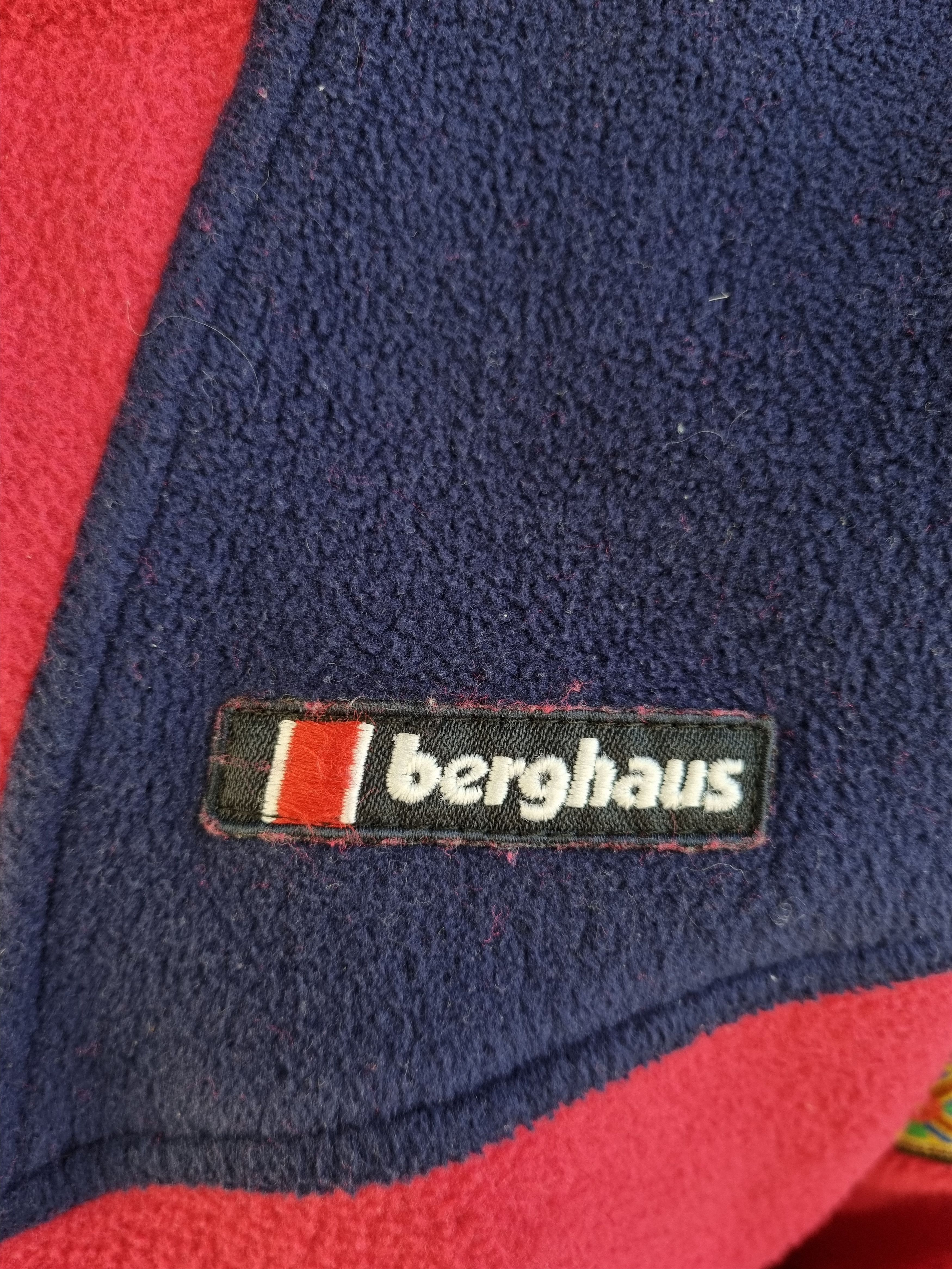 Berghaus × Polartec Berghaus Windstopper Fleece/Nylon Inside High Neck Pullover Size US L / EU 52-54 / 3 - 16 Thumbnail
