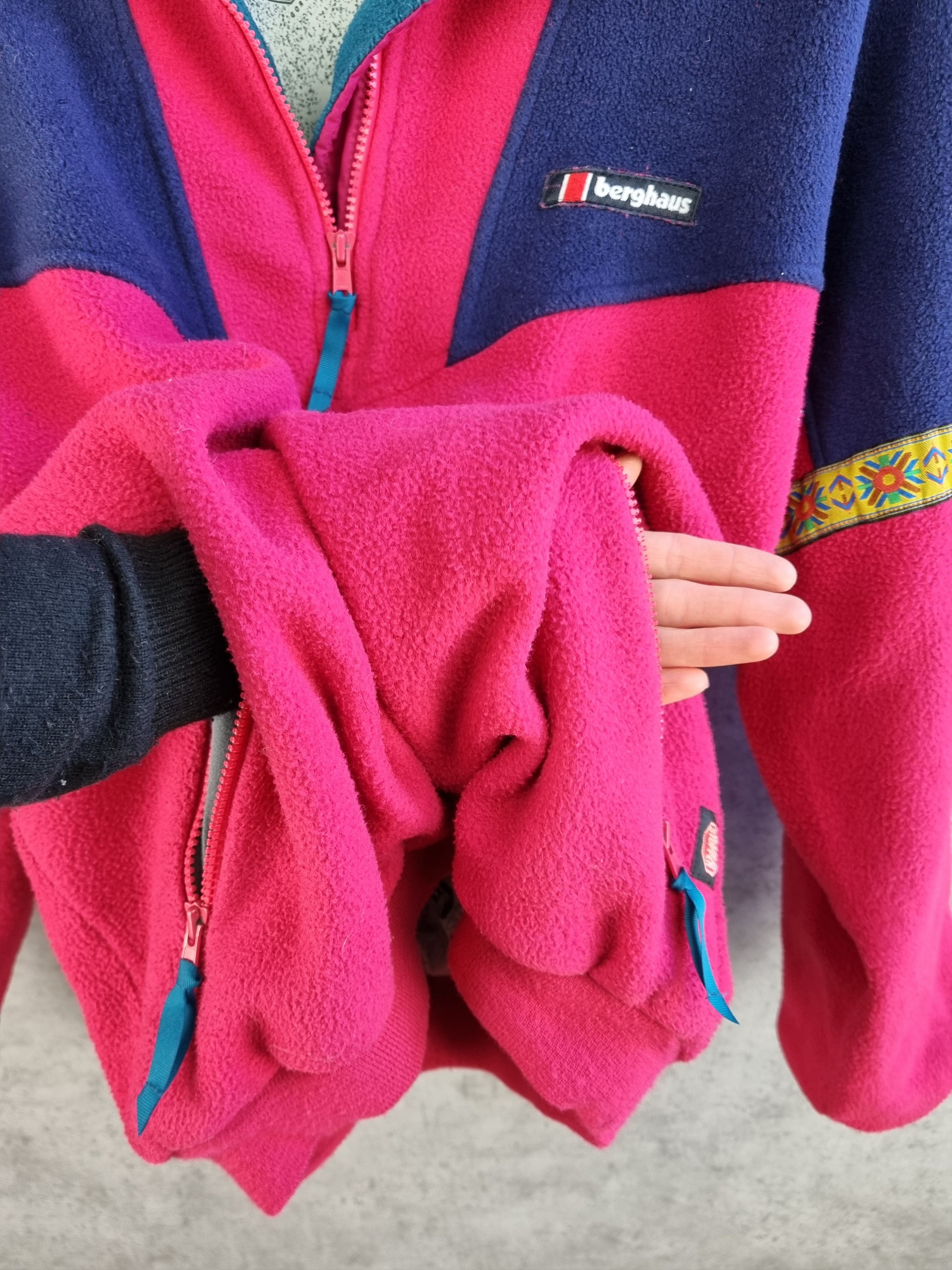 Berghaus × Polartec Berghaus Windstopper Fleece/Nylon Inside High Neck Pullover Size US L / EU 52-54 / 3 - 17 Thumbnail