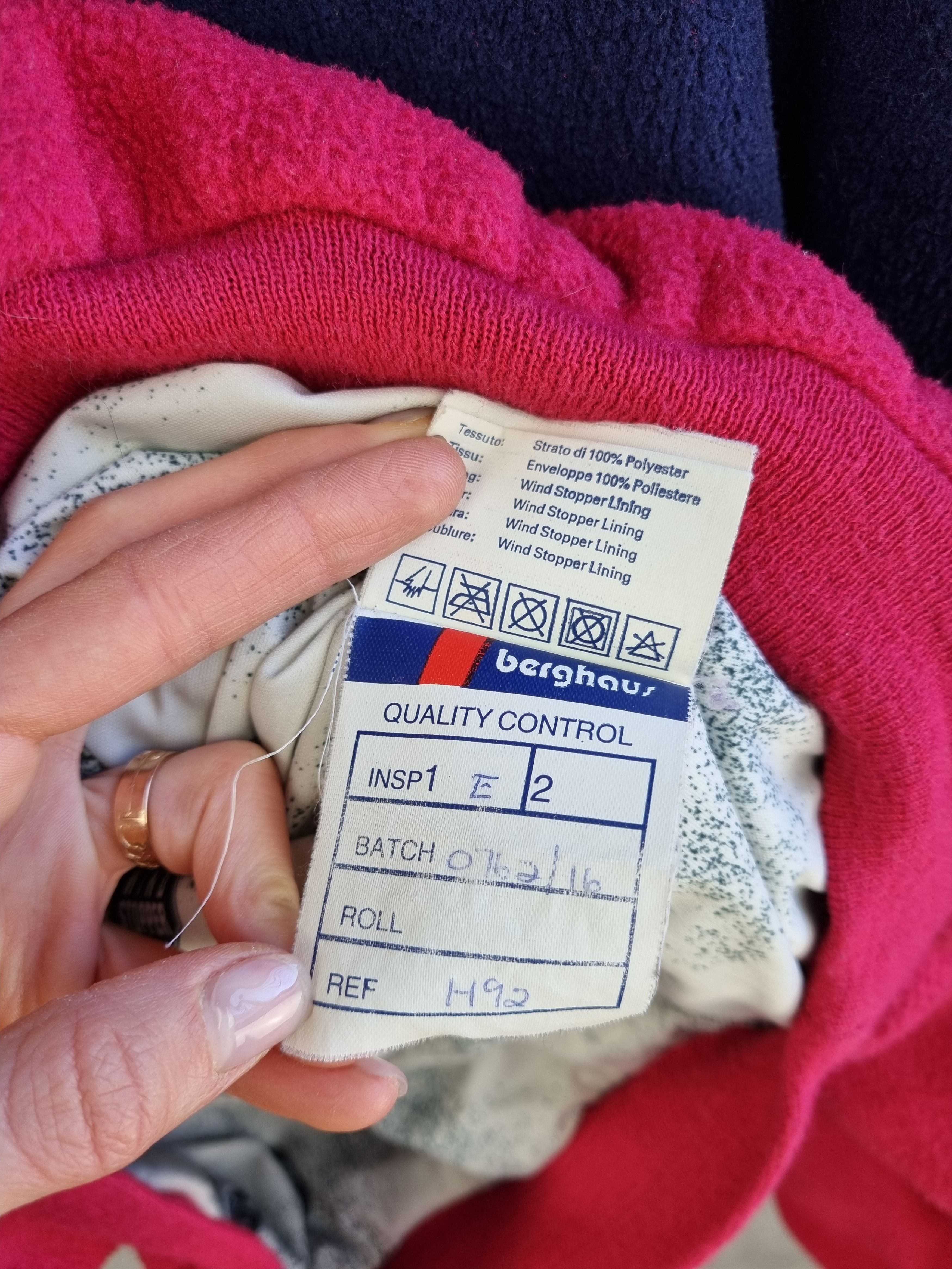 Berghaus × Polartec Berghaus Windstopper Fleece/Nylon Inside High Neck Pullover Size US L / EU 52-54 / 3 - 11 Thumbnail