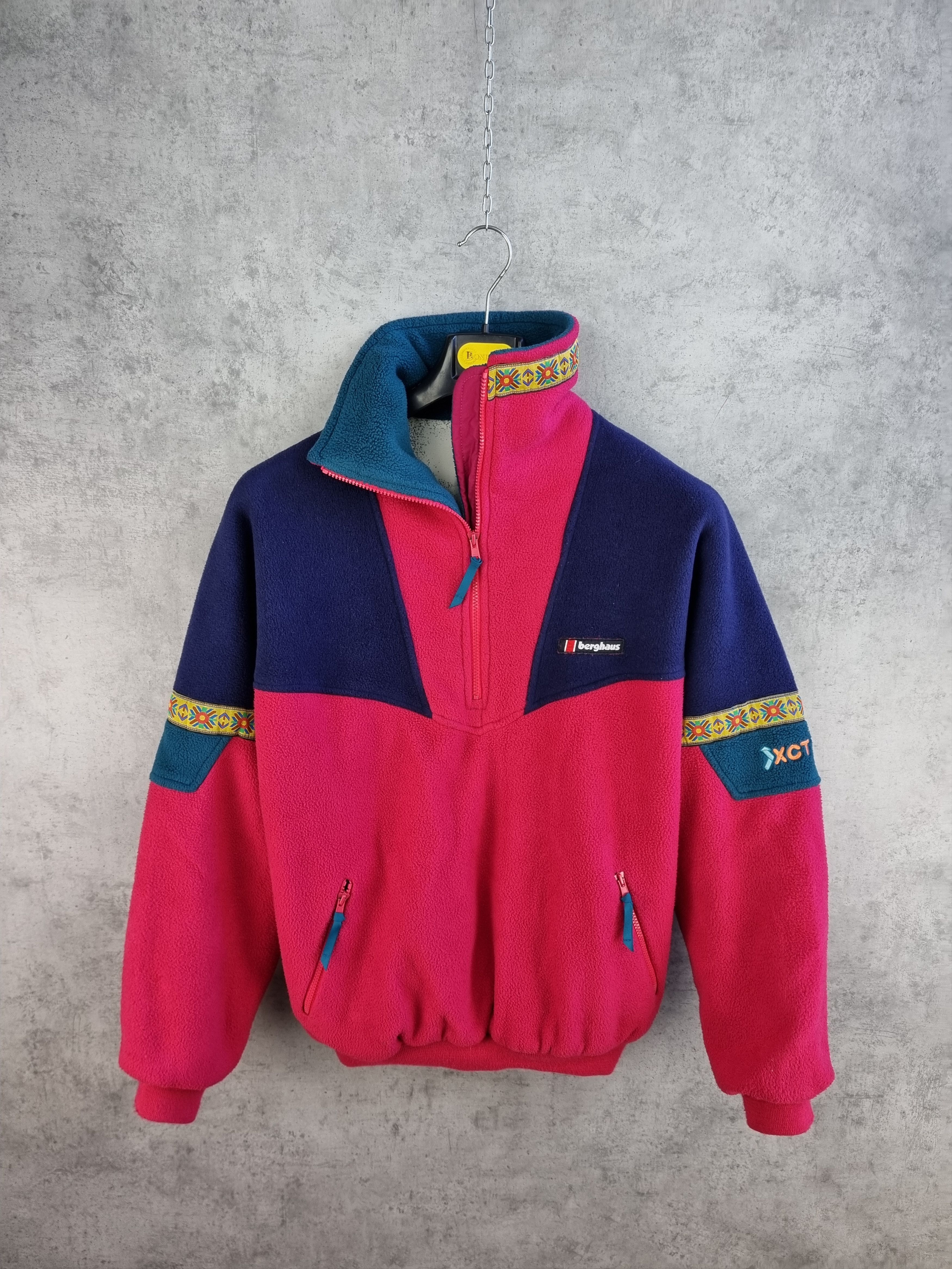 Berghaus × Polartec Berghaus Windstopper Fleece/Nylon Inside High Neck Pullover Size US L / EU 52-54 / 3 - 2 Thumbnail