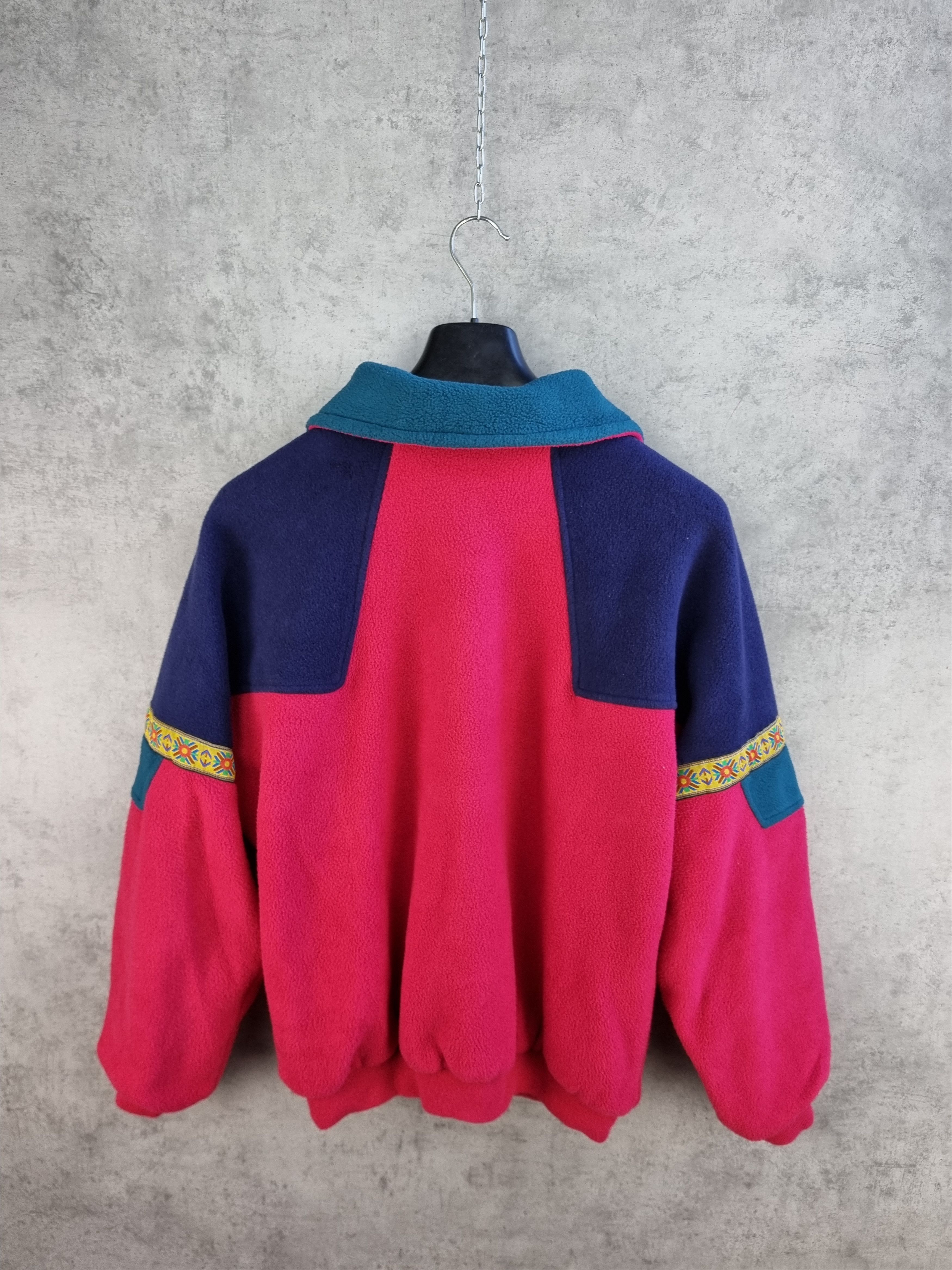 Berghaus × Polartec Berghaus Windstopper Fleece/Nylon Inside High Neck Pullover Size US L / EU 52-54 / 3 - 5 Thumbnail