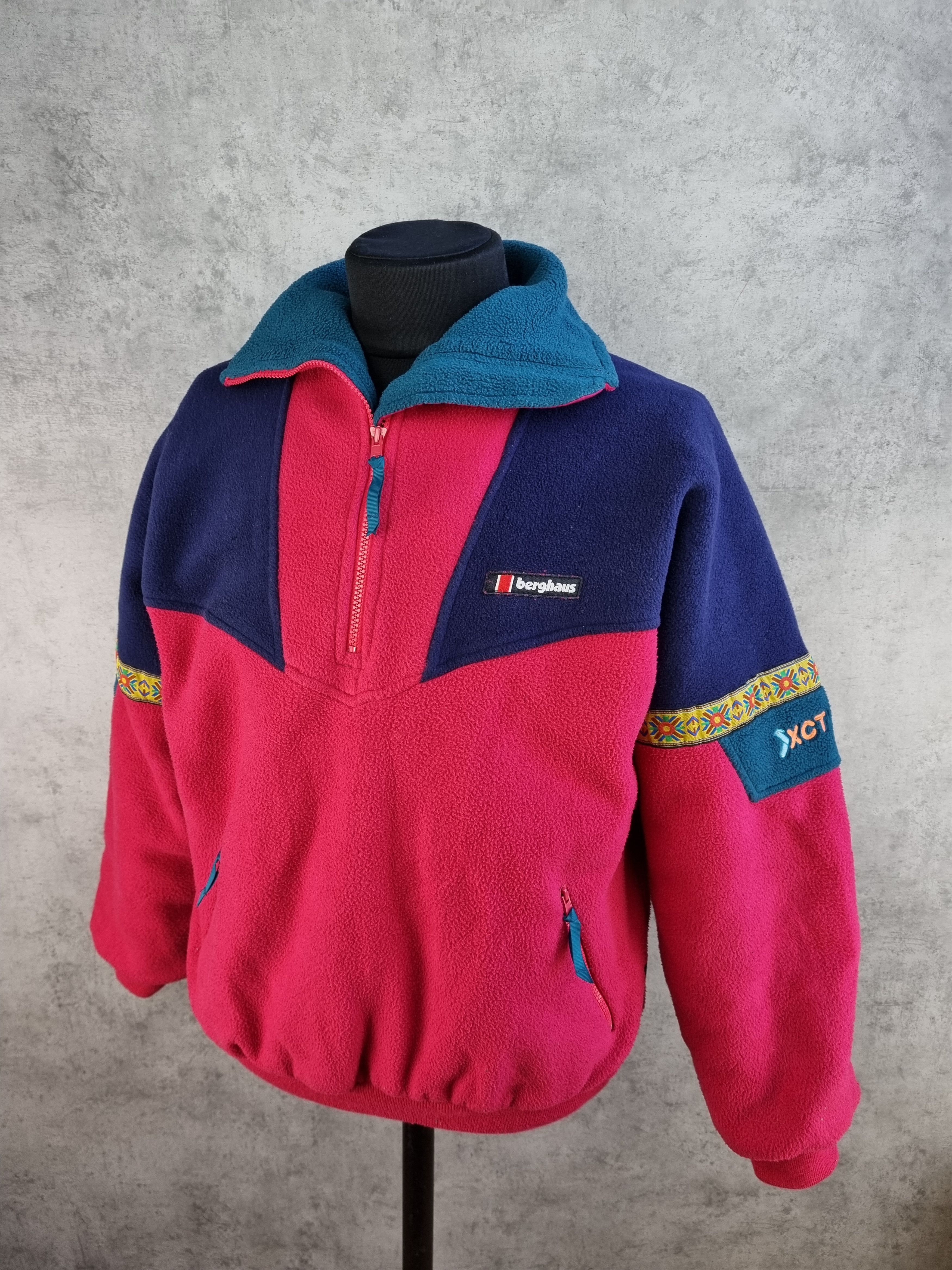 Berghaus × Polartec Berghaus Windstopper Fleece/Nylon Inside High Neck Pullover Size US L / EU 52-54 / 3 - 22 Thumbnail
