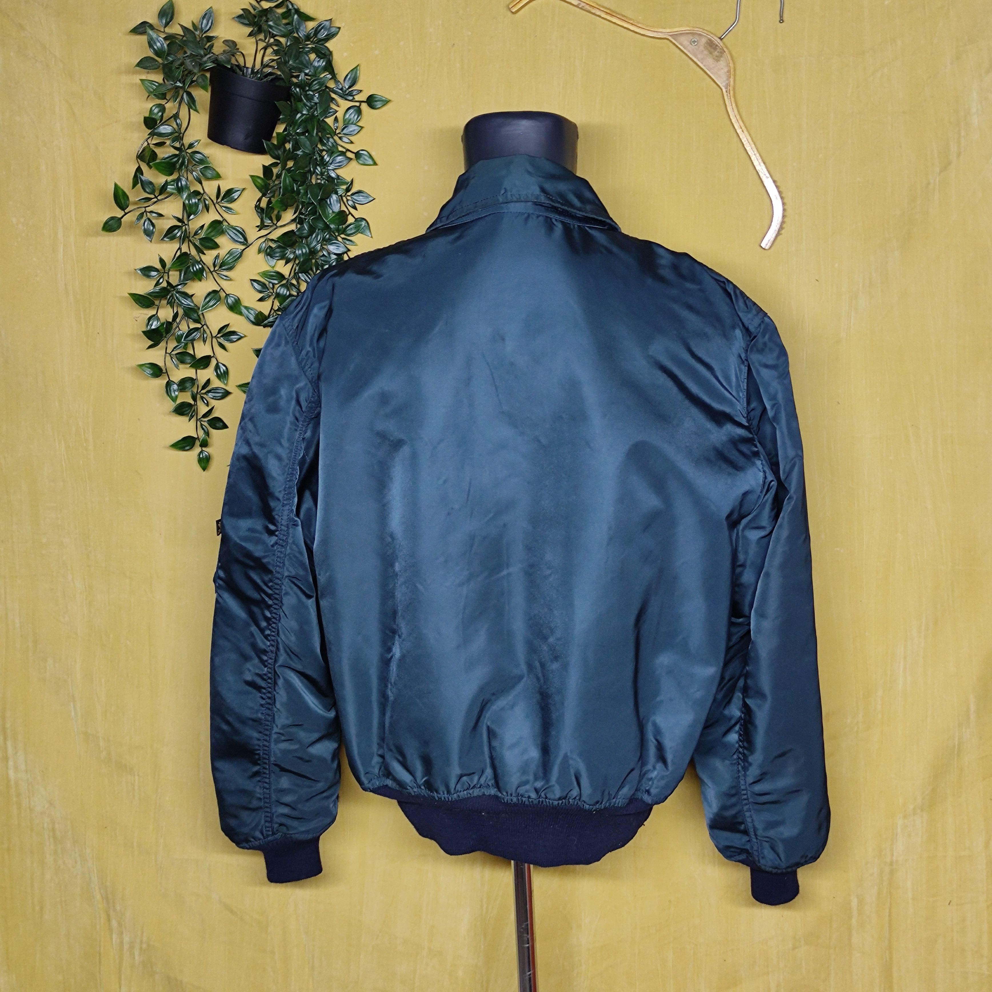 Alpha Industries Vintage 1984 Alpha Industries MA-1 Flight Jacket Size US L / EU 52-54 / 3 - 3 Thumbnail