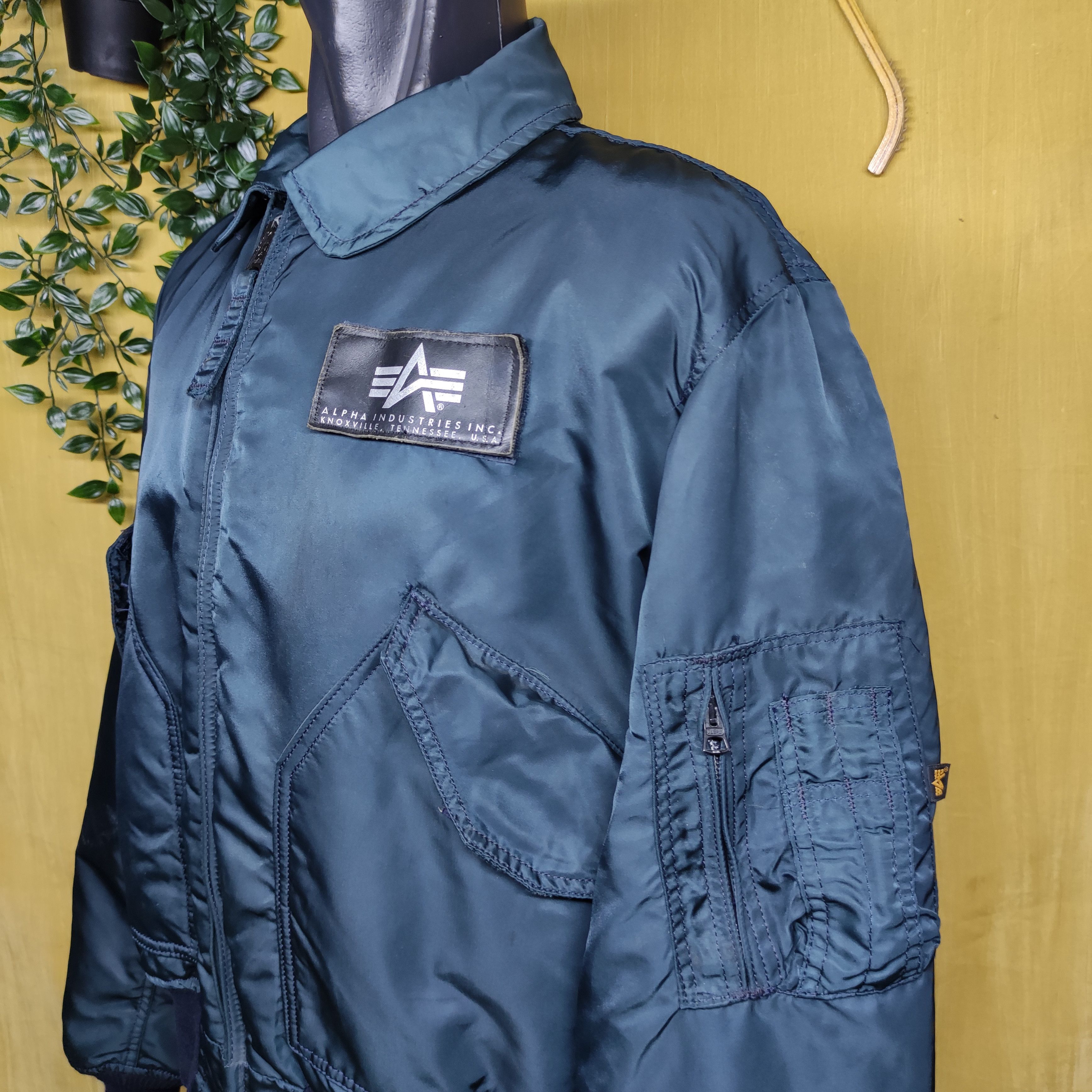 Alpha Industries Vintage 1984 Alpha Industries MA-1 Flight Jacket Size US L / EU 52-54 / 3 - 4 Thumbnail