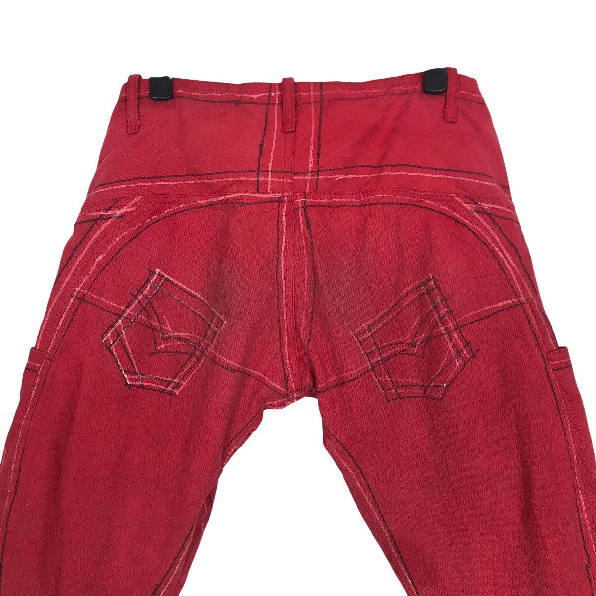 Christopher Nemeth Vintage Christopher Nemeth Duck Canvas Blueprint Pants Size US 32 / EU 48 - 17 Thumbnail