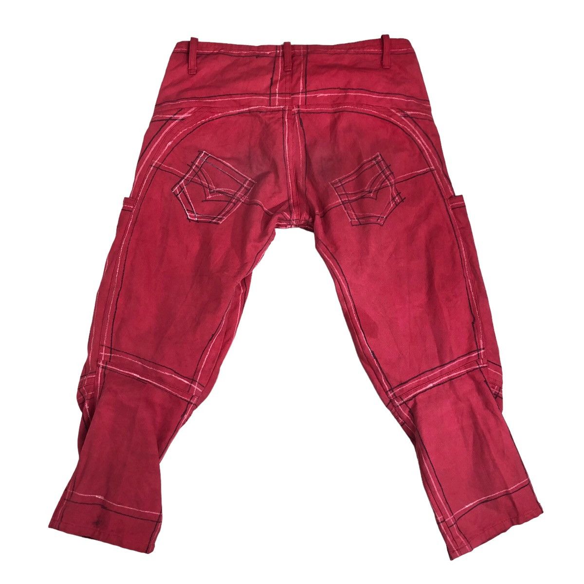 Christopher Nemeth Vintage Christopher Nemeth Duck Canvas Blueprint Pants Size US 32 / EU 48 - 15 Thumbnail