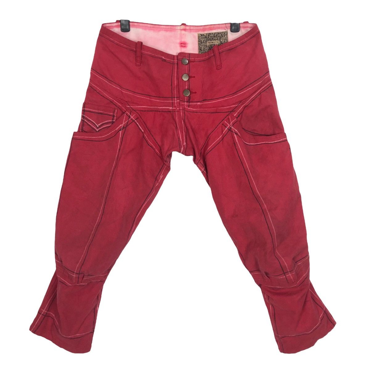 Christopher Nemeth Vintage Christopher Nemeth Duck Canvas Blueprint Pants Size US 32 / EU 48 - 2 Thumbnail