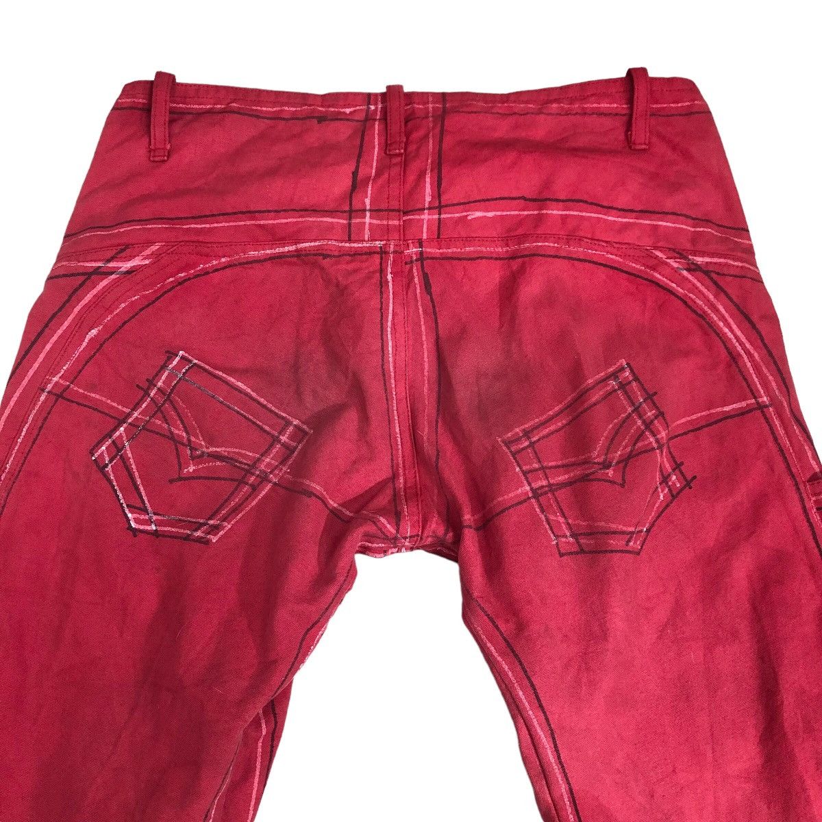 Christopher Nemeth Vintage Christopher Nemeth Duck Canvas Blueprint Pants Size US 32 / EU 48 - 16 Thumbnail