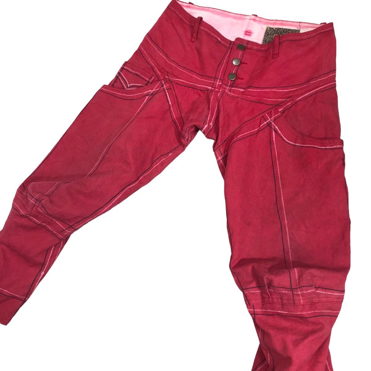 Christopher Nemeth Vintage Christopher Nemeth Duck Canvas Blueprint Pants Size US 32 / EU 48 - 3 Thumbnail