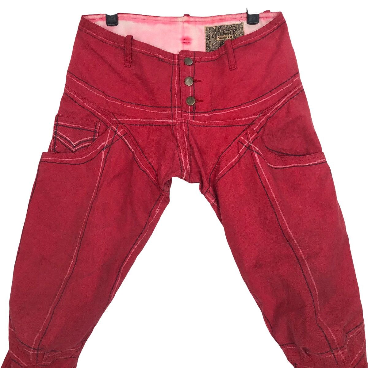 Christopher Nemeth Vintage Christopher Nemeth Duck Canvas Blueprint Pants Size US 32 / EU 48 - 7 Thumbnail