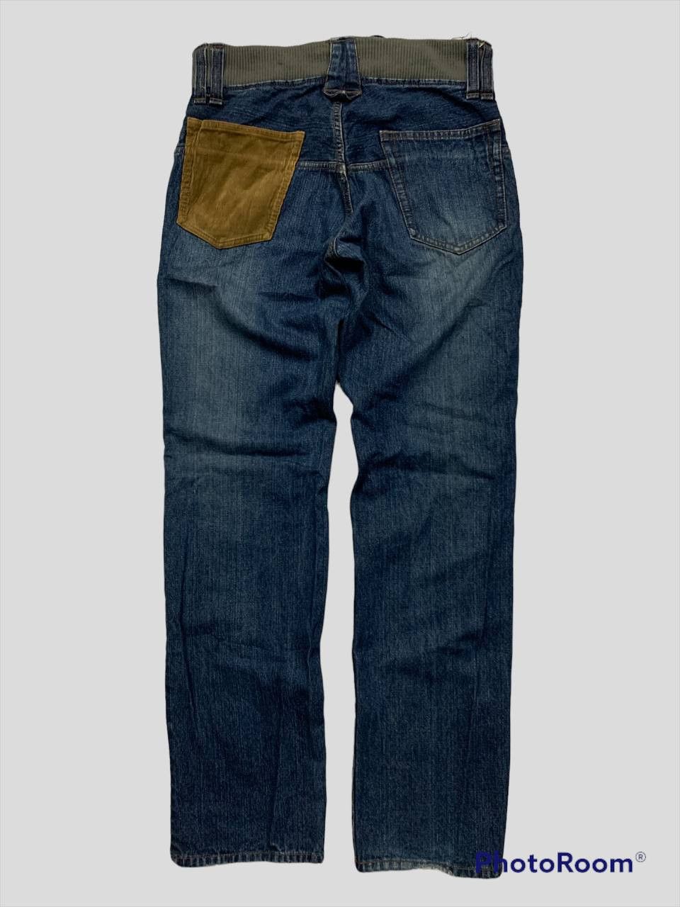 PPFM Vintage PPFM Jeans Mix Corduroy Japan Jeans Size US 31 - 2 Thumbnail