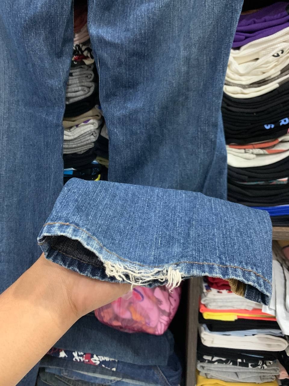 PPFM Vintage PPFM Jeans Mix Corduroy Japan Jeans Size US 31 - 6 Thumbnail