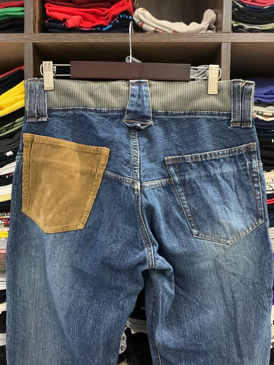 PPFM Vintage PPFM Jeans Mix Corduroy Japan Jeans Size US 31 - 5 Thumbnail