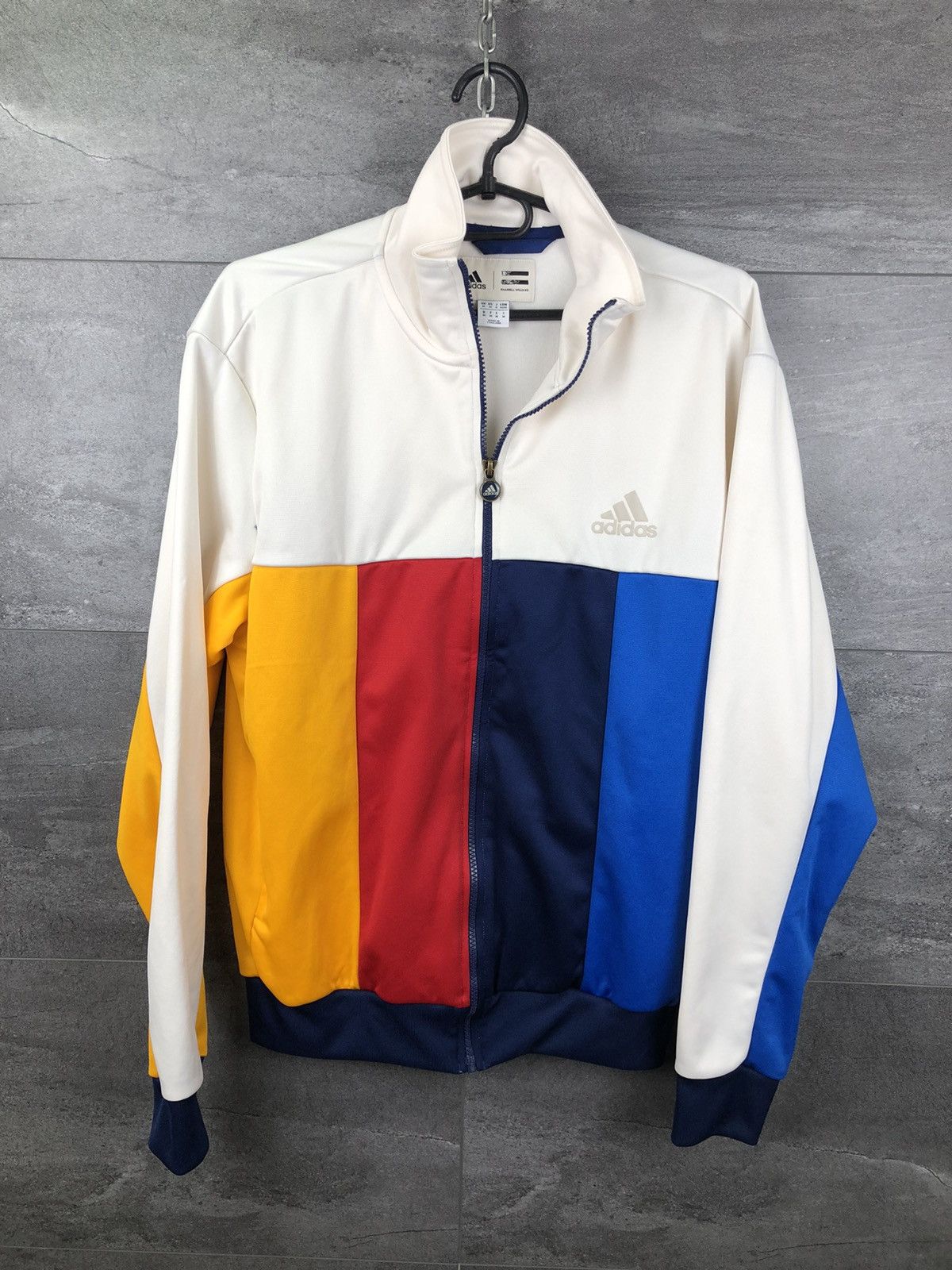 Track Jacket Adidas Pharrell Williams Jacket White Adidas Pharrell