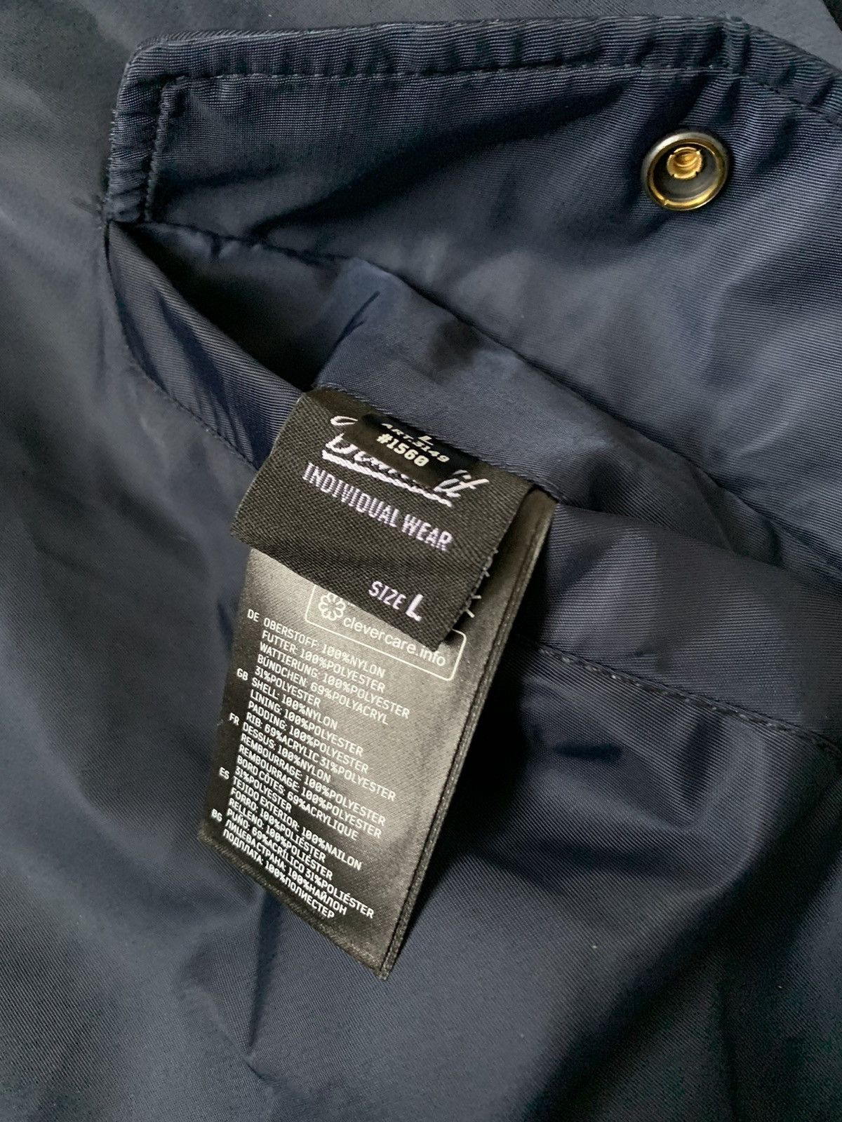 Alpha Industries Bomber jacket vintage oversized blue MA1 blue Size US L / EU 52-54 / 3 - 5 Thumbnail