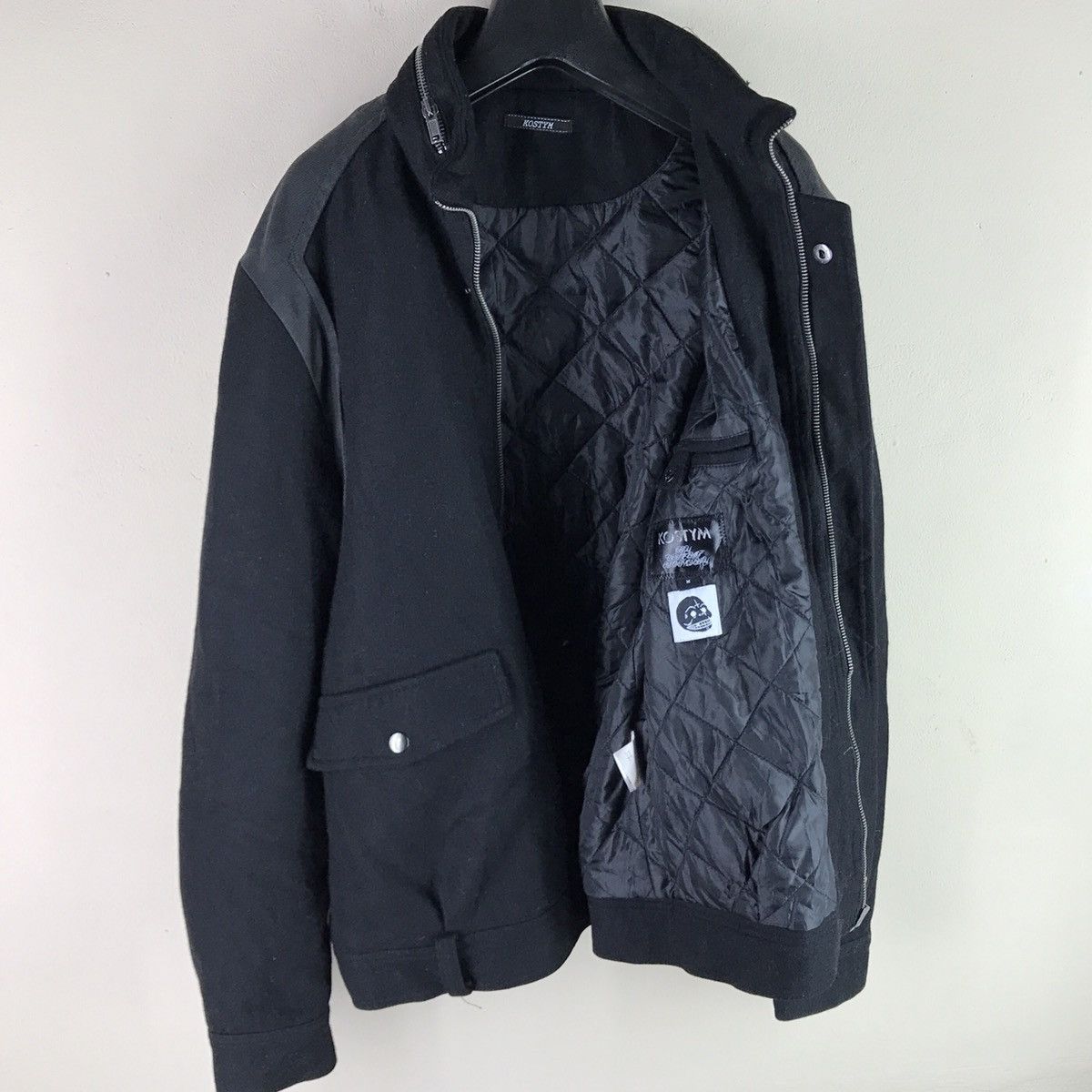 Cheap Monday X Kostym Black Wool Rayon Jacket