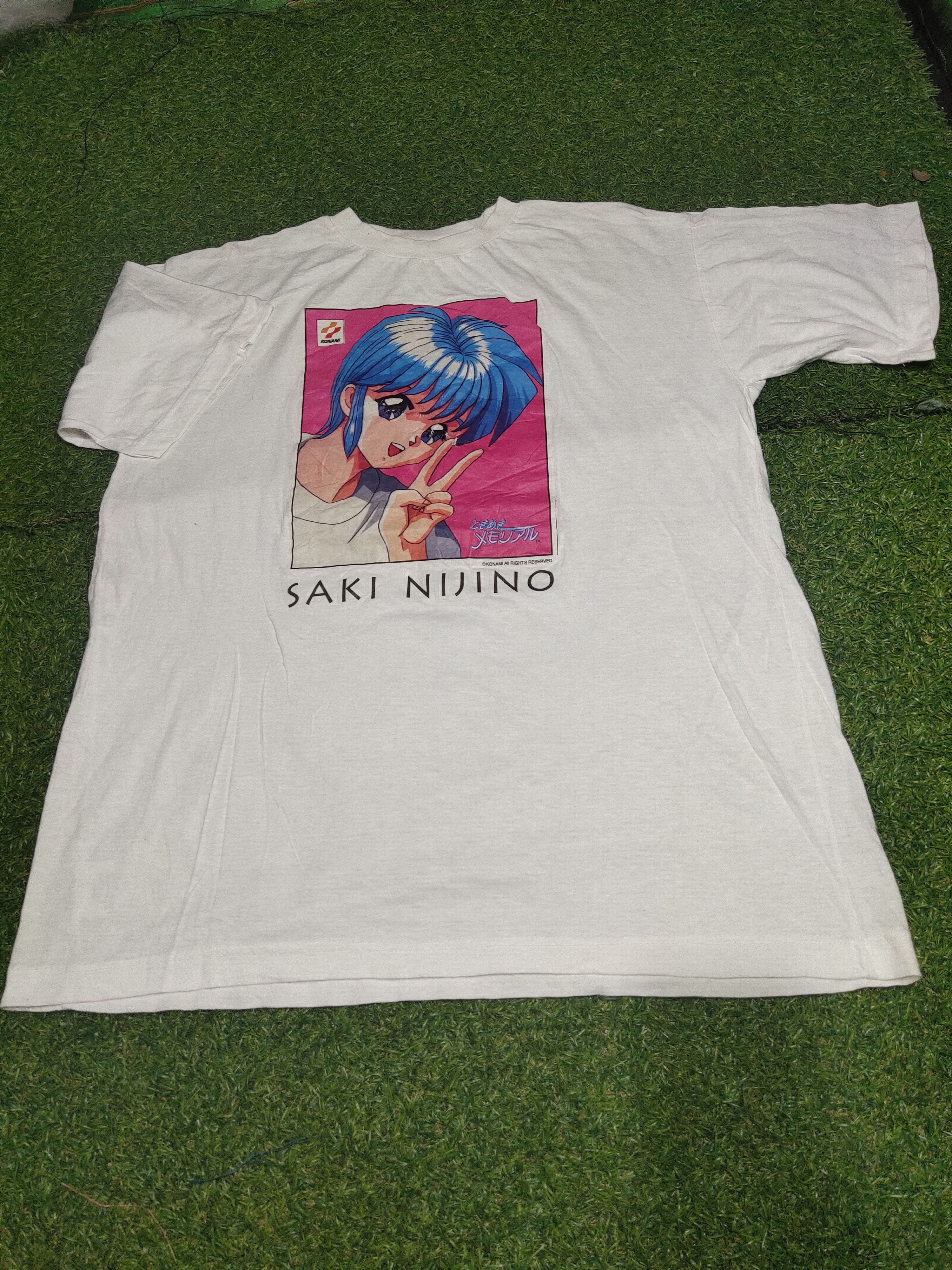 Anime × Vintage RARE!! VINTAGE TOKIMEKI MEMORIAL SAKI NAJINO KANOMI Size US M / EU 48-50 / 2 - 1 Thumbnail