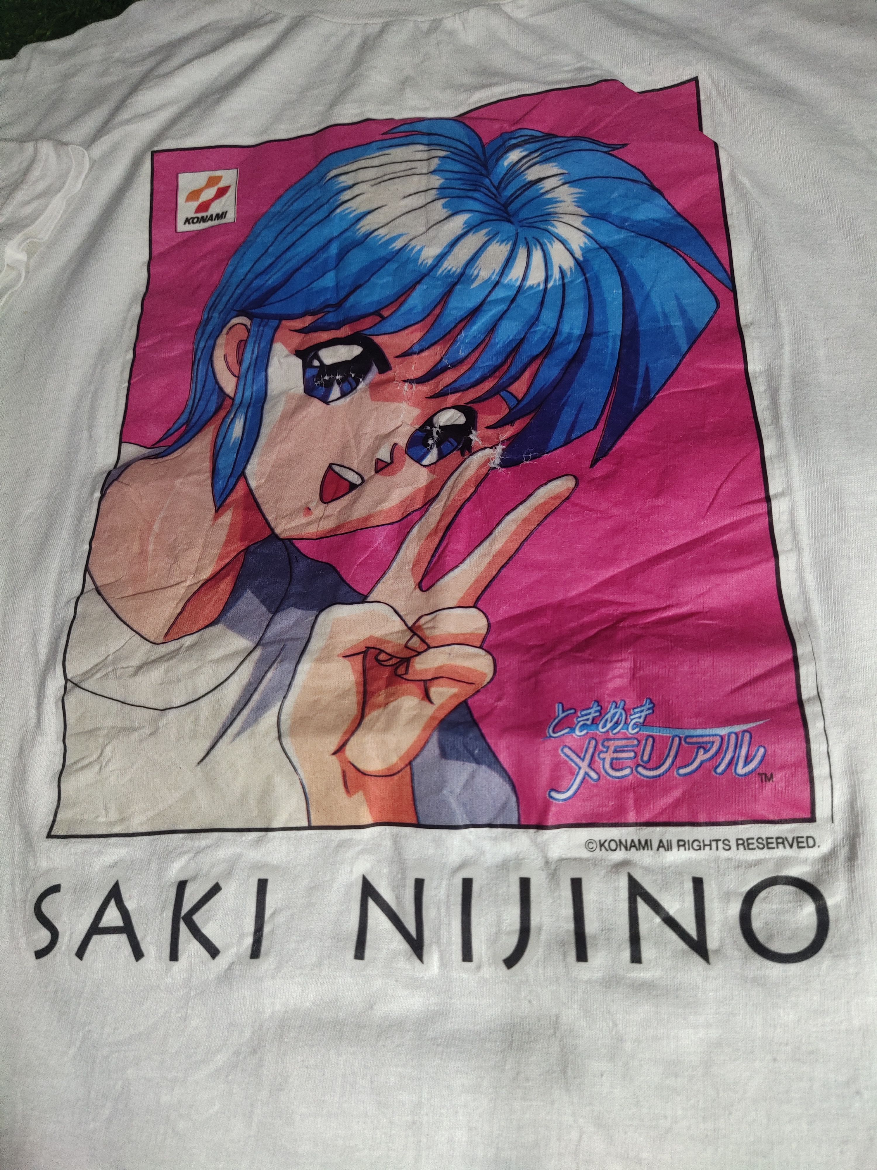 Anime × Vintage RARE!! VINTAGE TOKIMEKI MEMORIAL SAKI NAJINO KANOMI Size US M / EU 48-50 / 2 - 6 Thumbnail