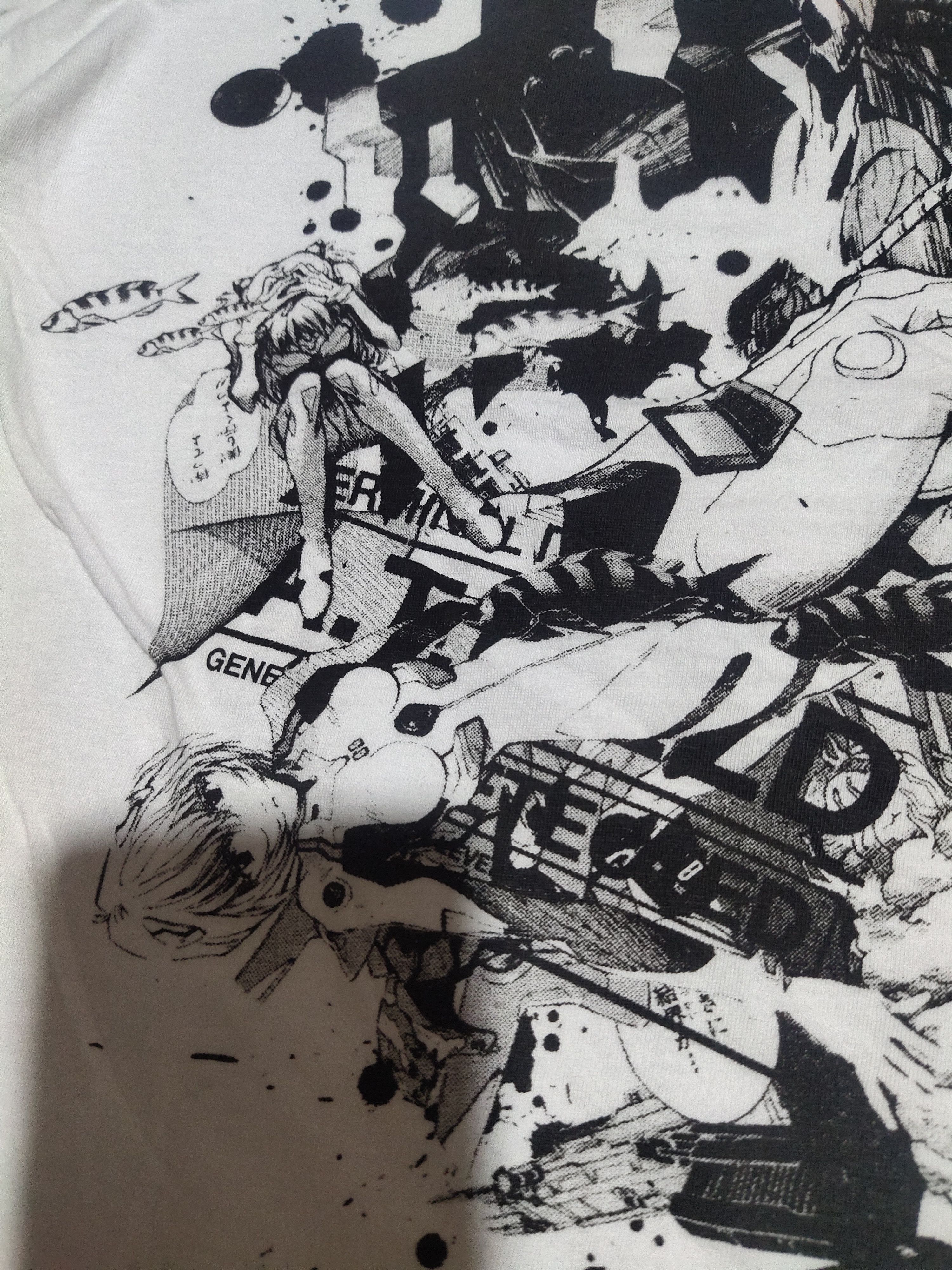 Anime × Vintage RARE!! VINTAGE EVANGELION ANIME MOVIE Size US M / EU 48-50 / 2 - 4 Thumbnail