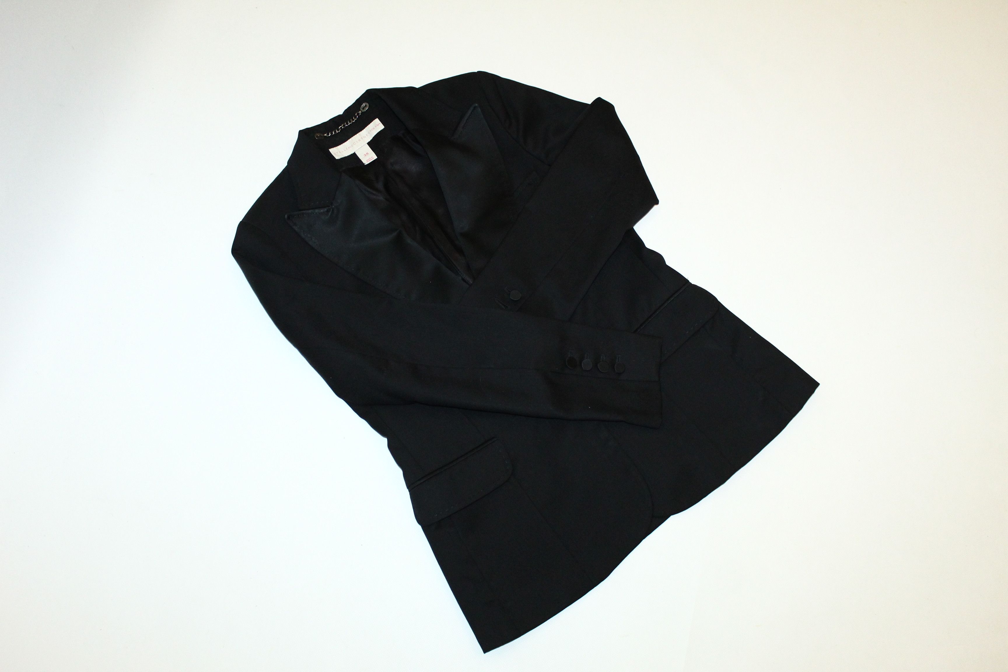 Stella McCartney Stella McCartney Brushed Wool Casual Blazer Jacket Size S / US 4 / IT 40 - 11 Thumbnail