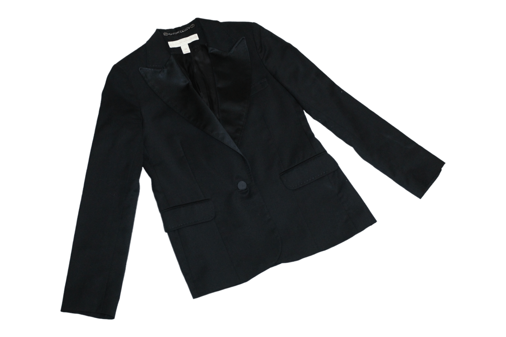 Stella McCartney Stella McCartney Brushed Wool Casual Blazer Jacket Size S / US 4 / IT 40 - 3 Thumbnail