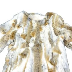 Genuine Rabbit Fur Coat (Made in Hong Kong)