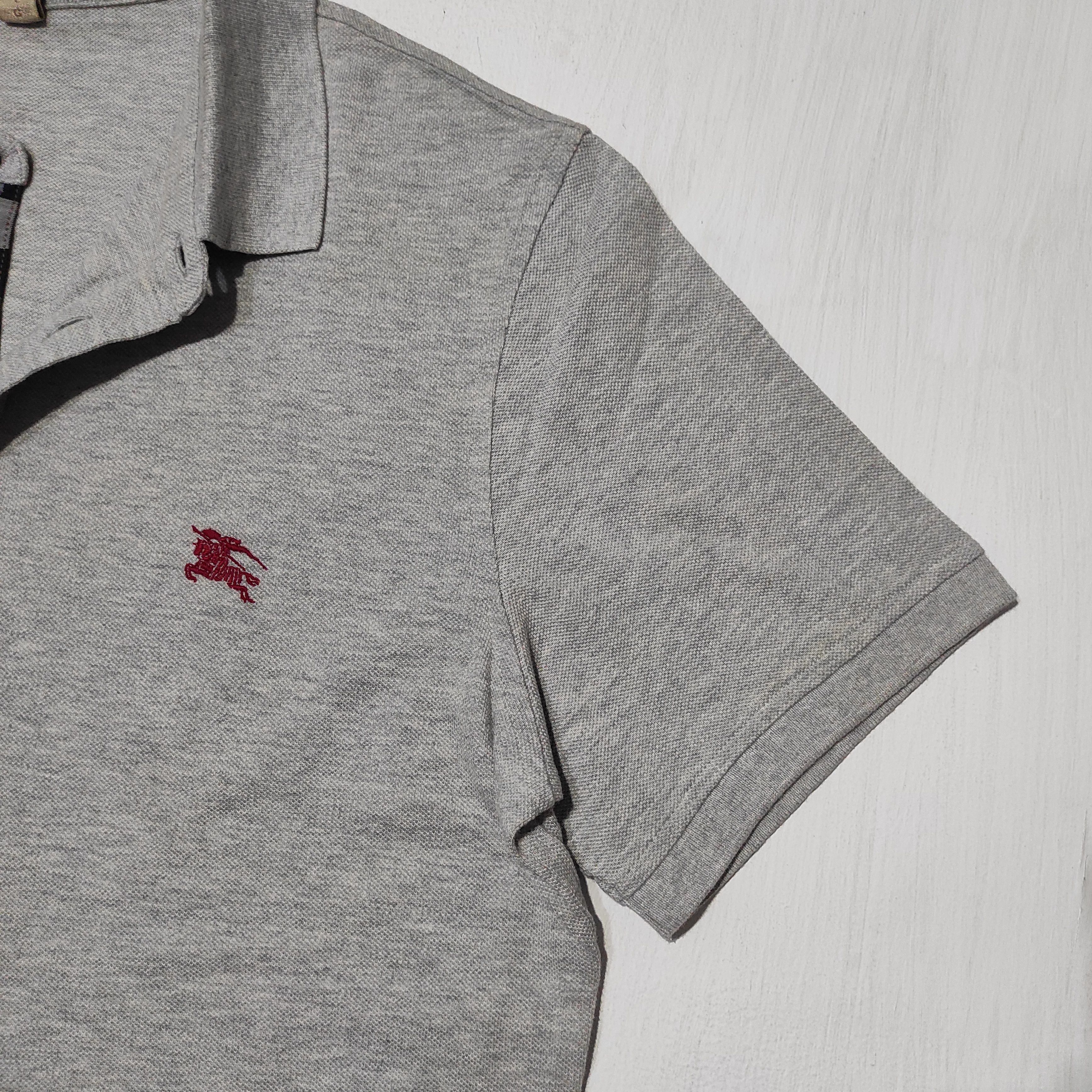 Burberry Burberry Brit Polo Shirt Nova Check Grey size L Size US M / EU 48-50 / 2 - 4 Thumbnail