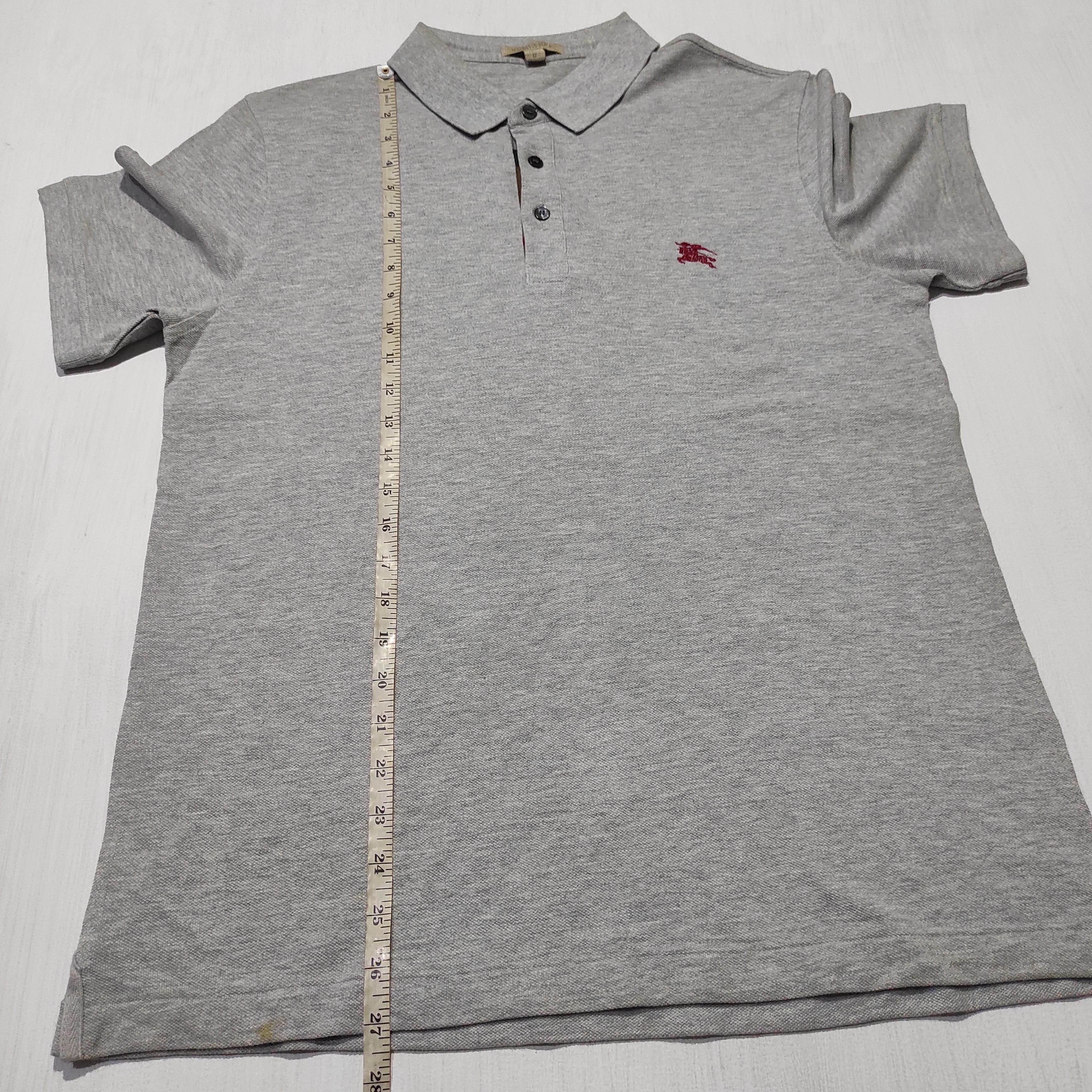 Burberry Burberry Brit Polo Shirt Nova Check Grey size L Size US M / EU 48-50 / 2 - 22 Thumbnail