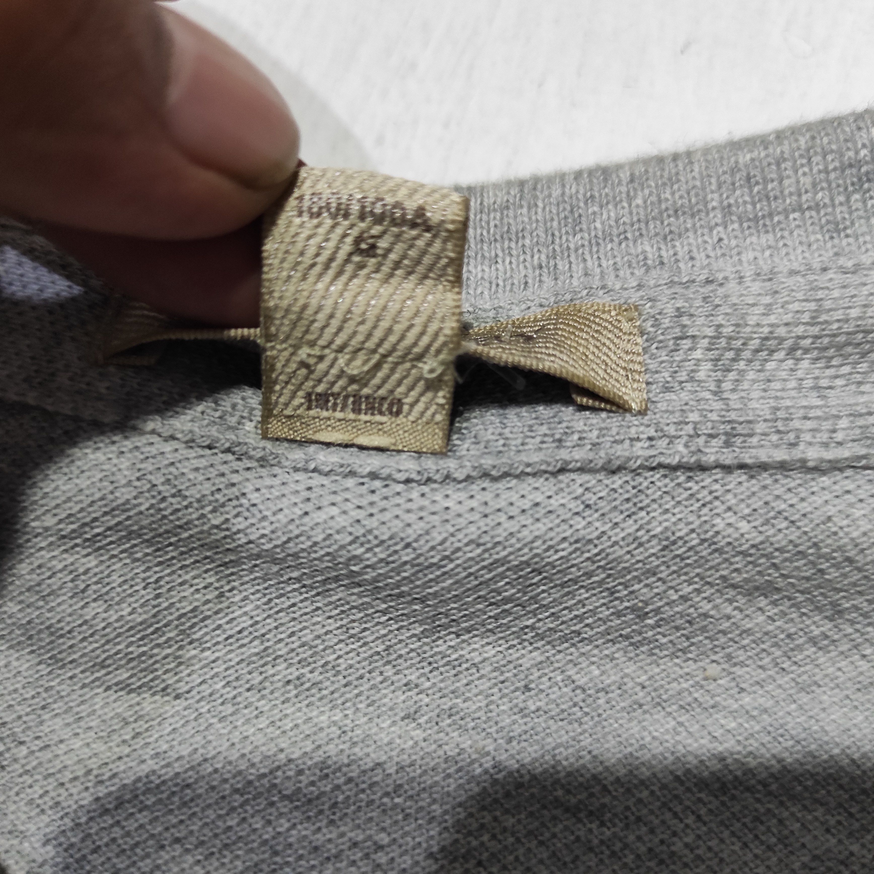 Burberry Burberry Brit Polo Shirt Nova Check Grey size L Size US M / EU 48-50 / 2 - 11 Thumbnail