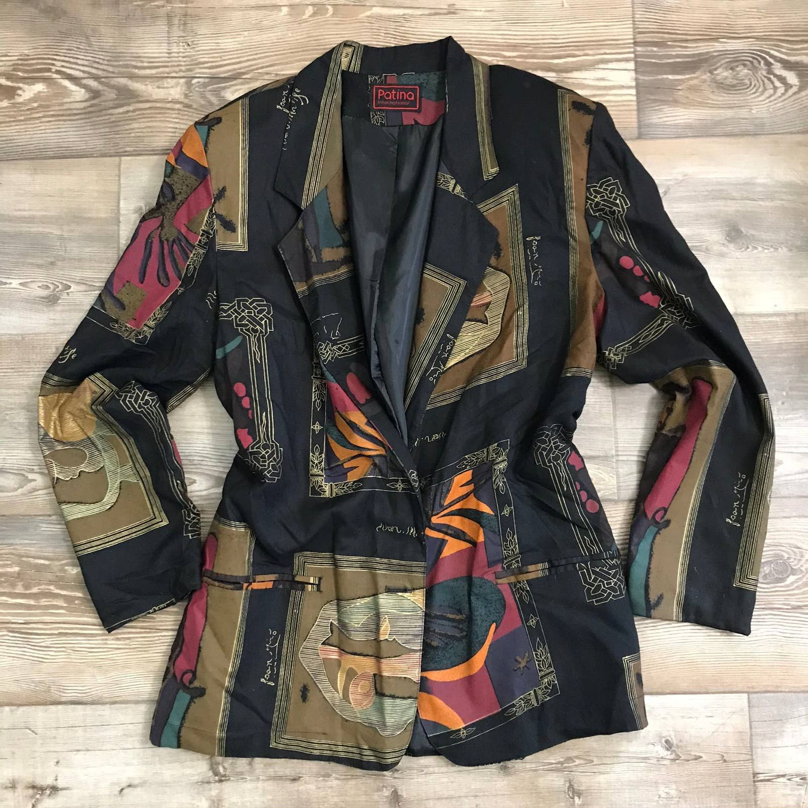 patina blazer