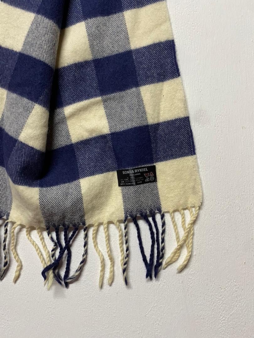 Sonia Rykiel × Vintage 💥 SONIA RYKIEL Fourlads VINTAGE MUFFLER SCARF Size ONE SIZE - 4 Thumbnail